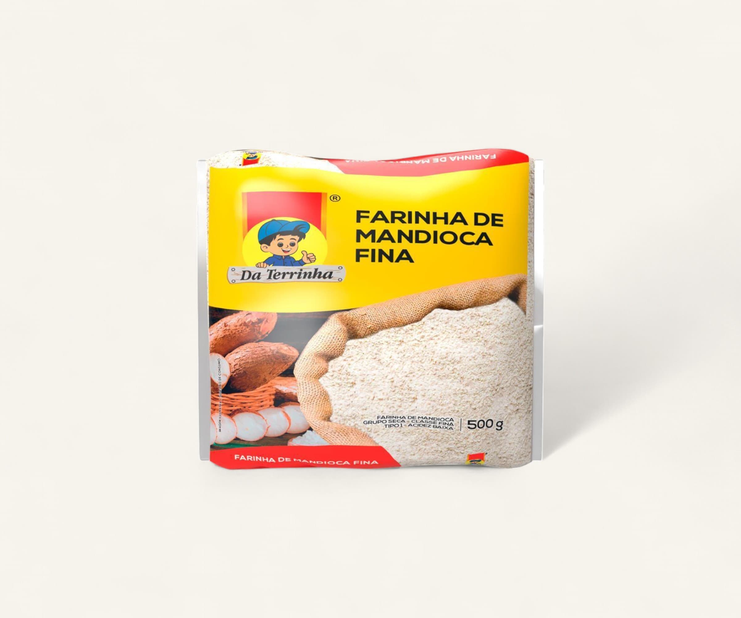 Farinha de mandioca fina 500g