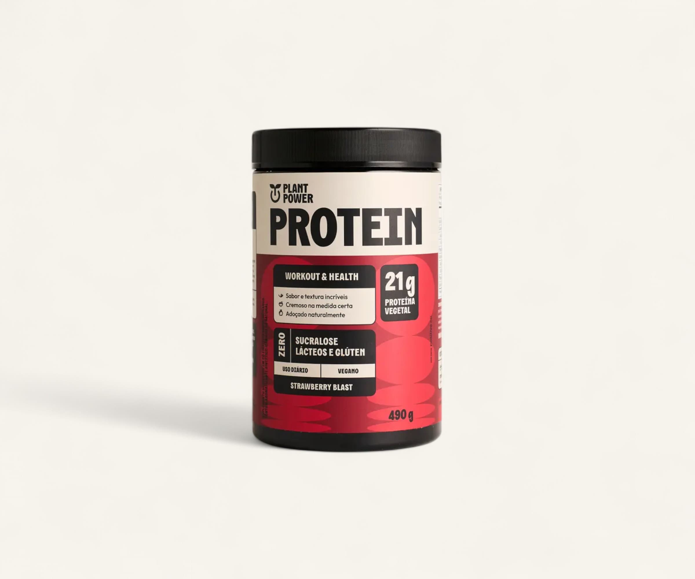 Protein morango 490g