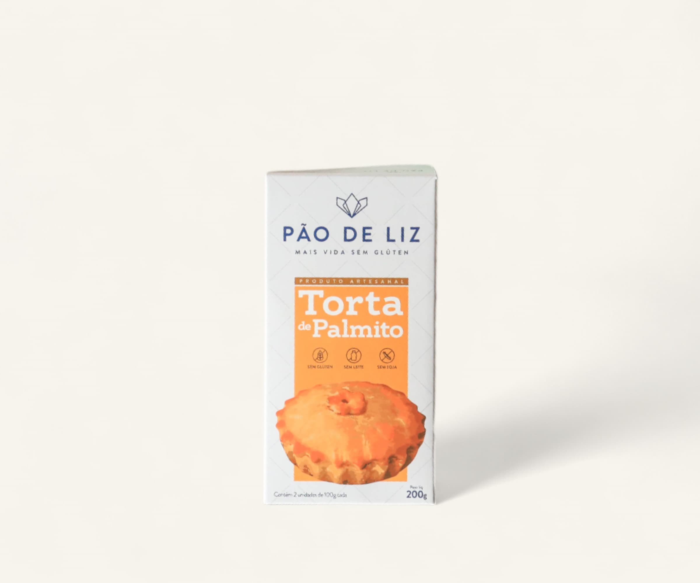 Torta de palmito 200g (2un - 100g)