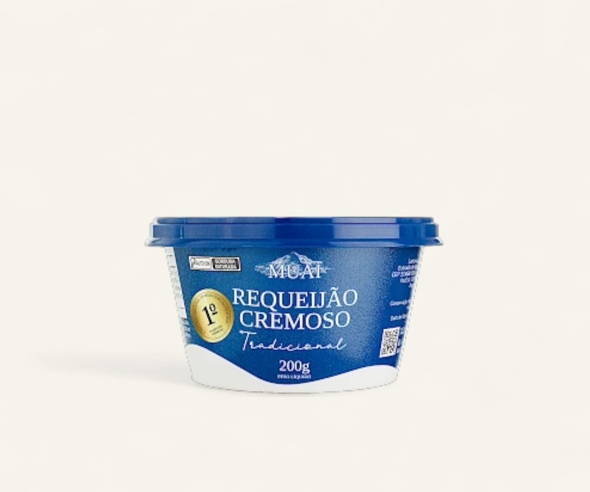 Requeijão cremoso tradicional Muai 200g