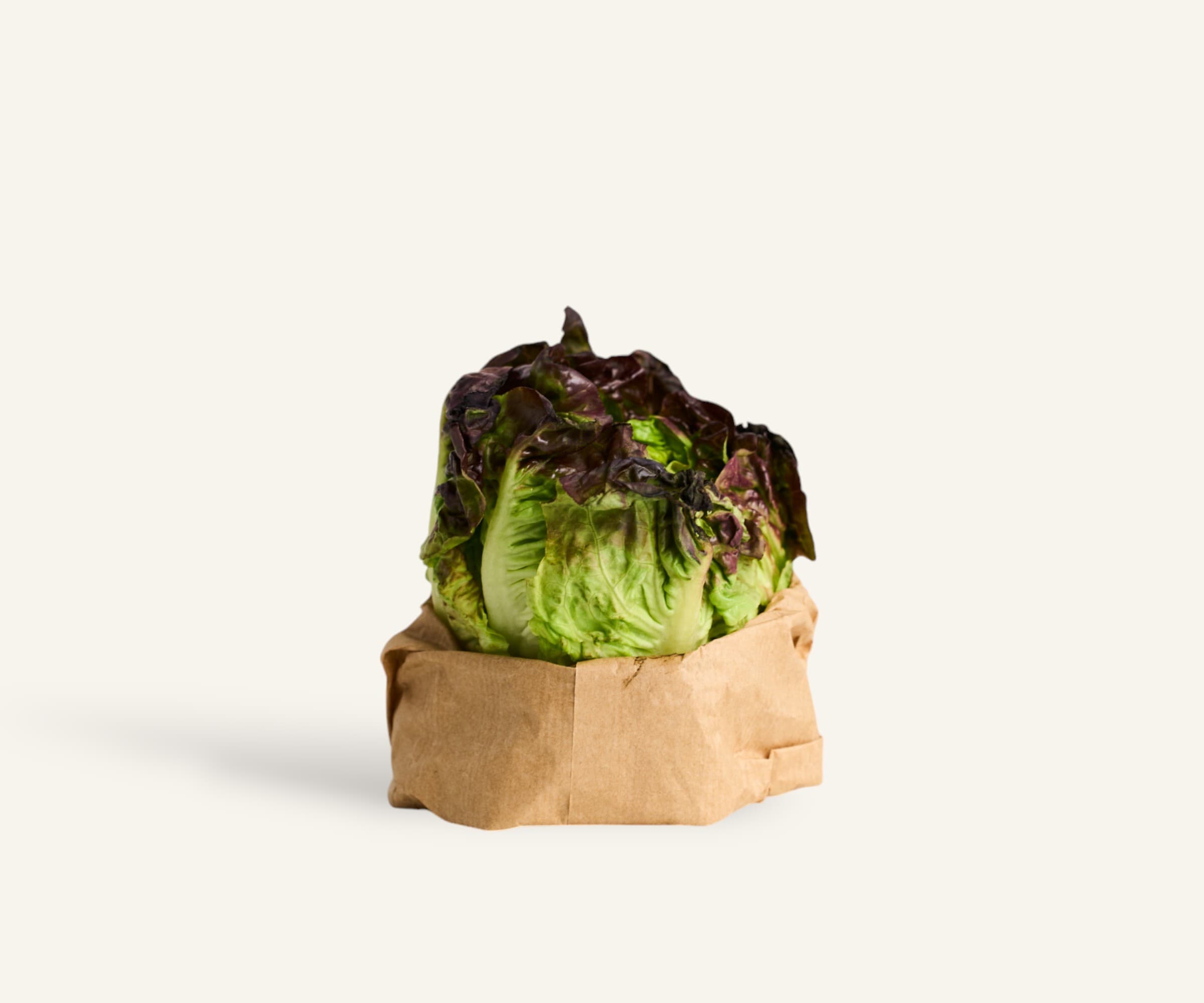 Alface roxa orgânica 150g