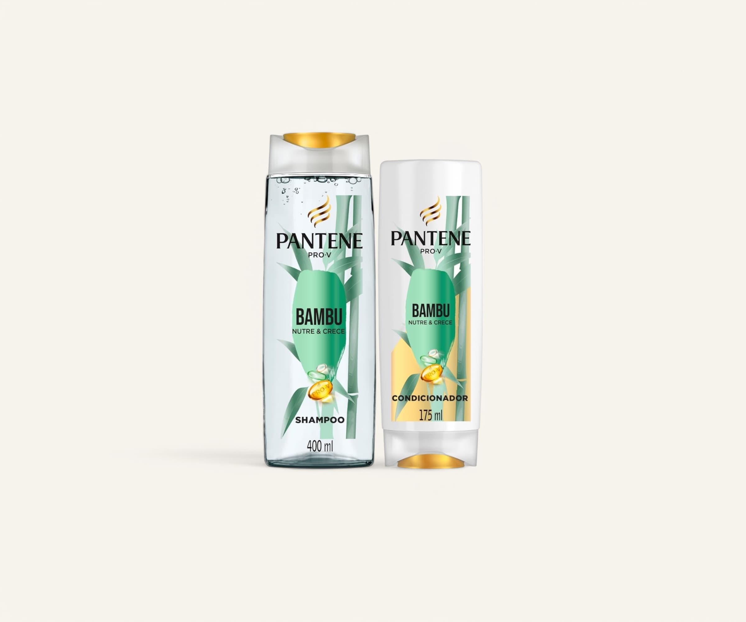 Shampoo + condicionador PRO-V bambu Pantene 350ml + 175ml