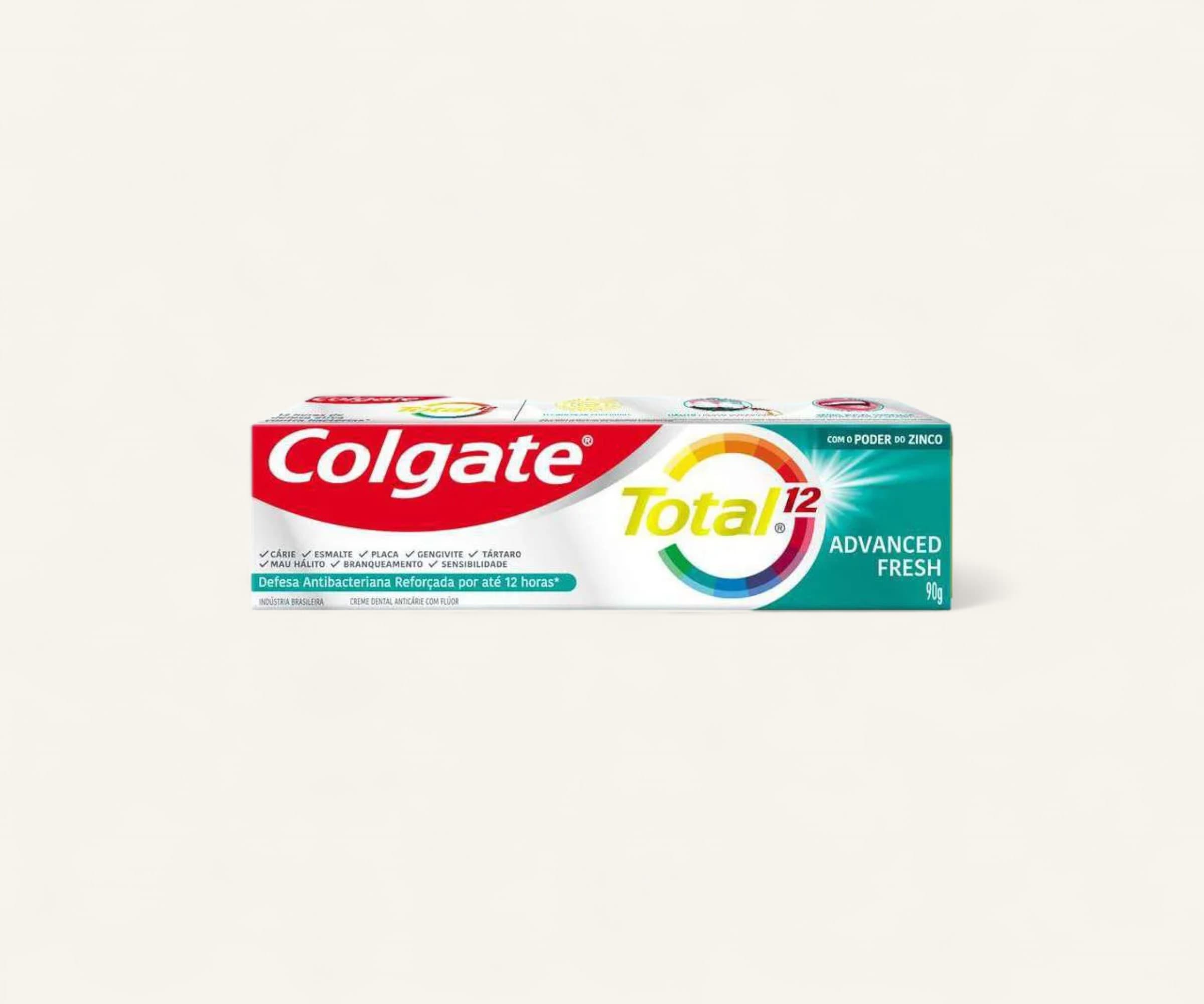 Creme dental Total 12 advanced fresh Colgate 90