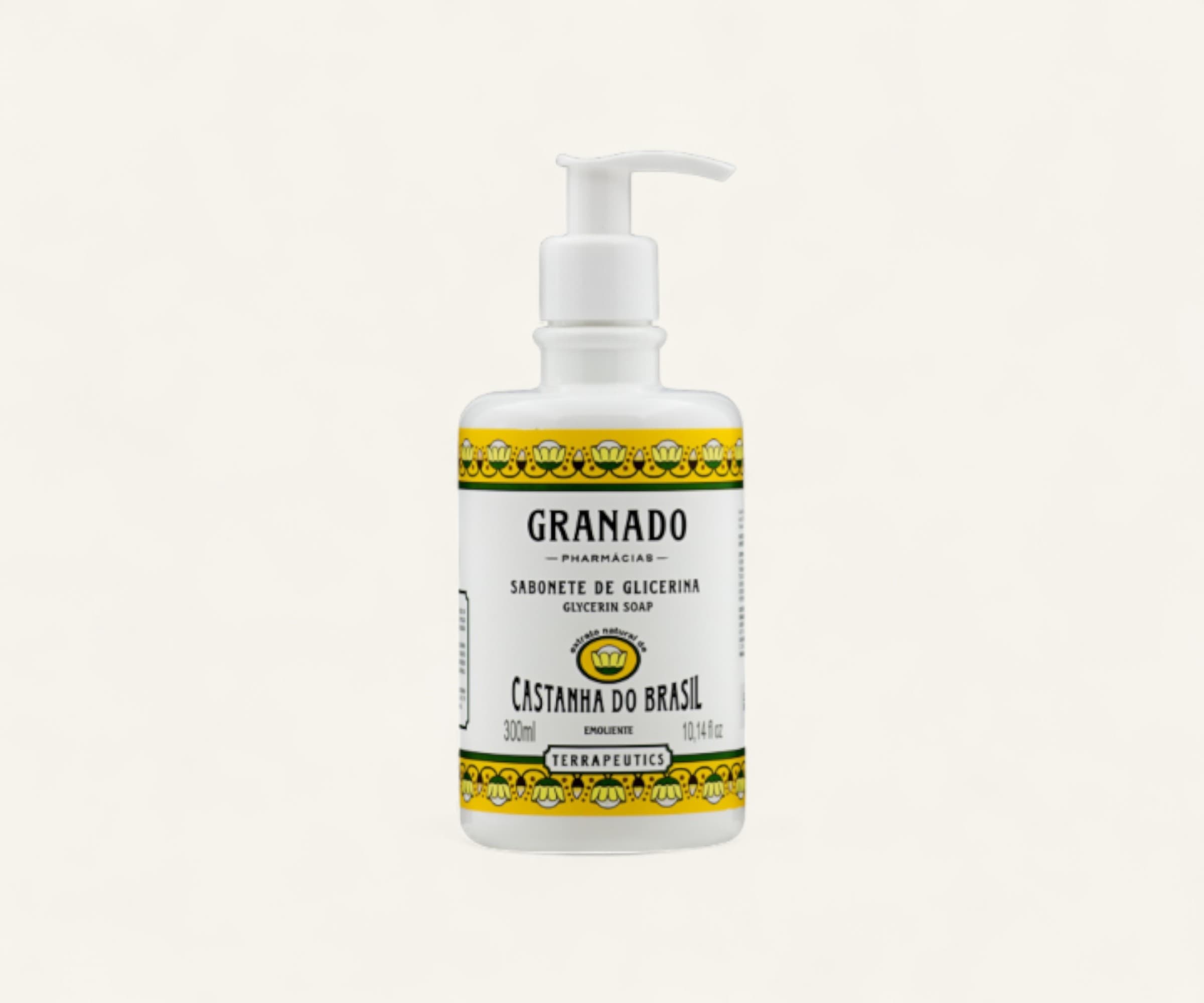 Sabonete líquido de glicerina castanha-do-Brasil Granado Terrapeutics 300ml