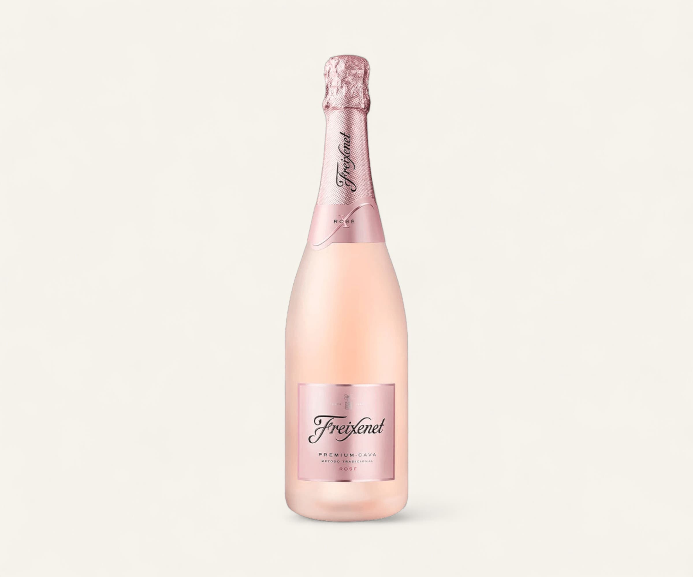 Espumante espanhol premium Cava rosé 750ml