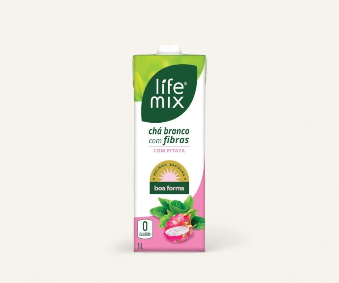 Chá branco de pitaya Life Mix 1l