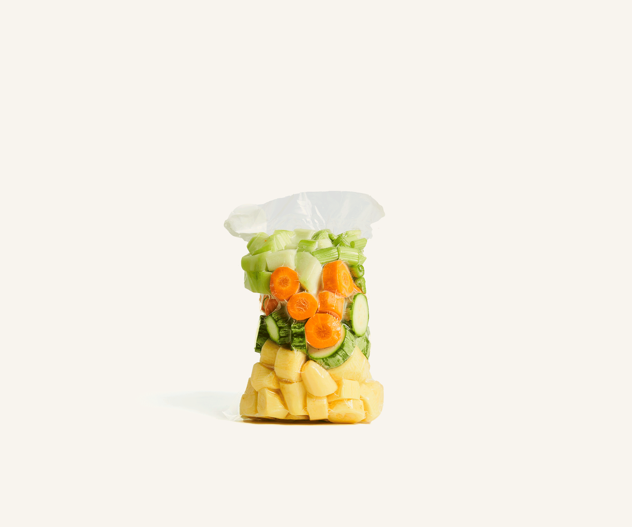 Kit sopão com mandioquinha higienizada 1kg