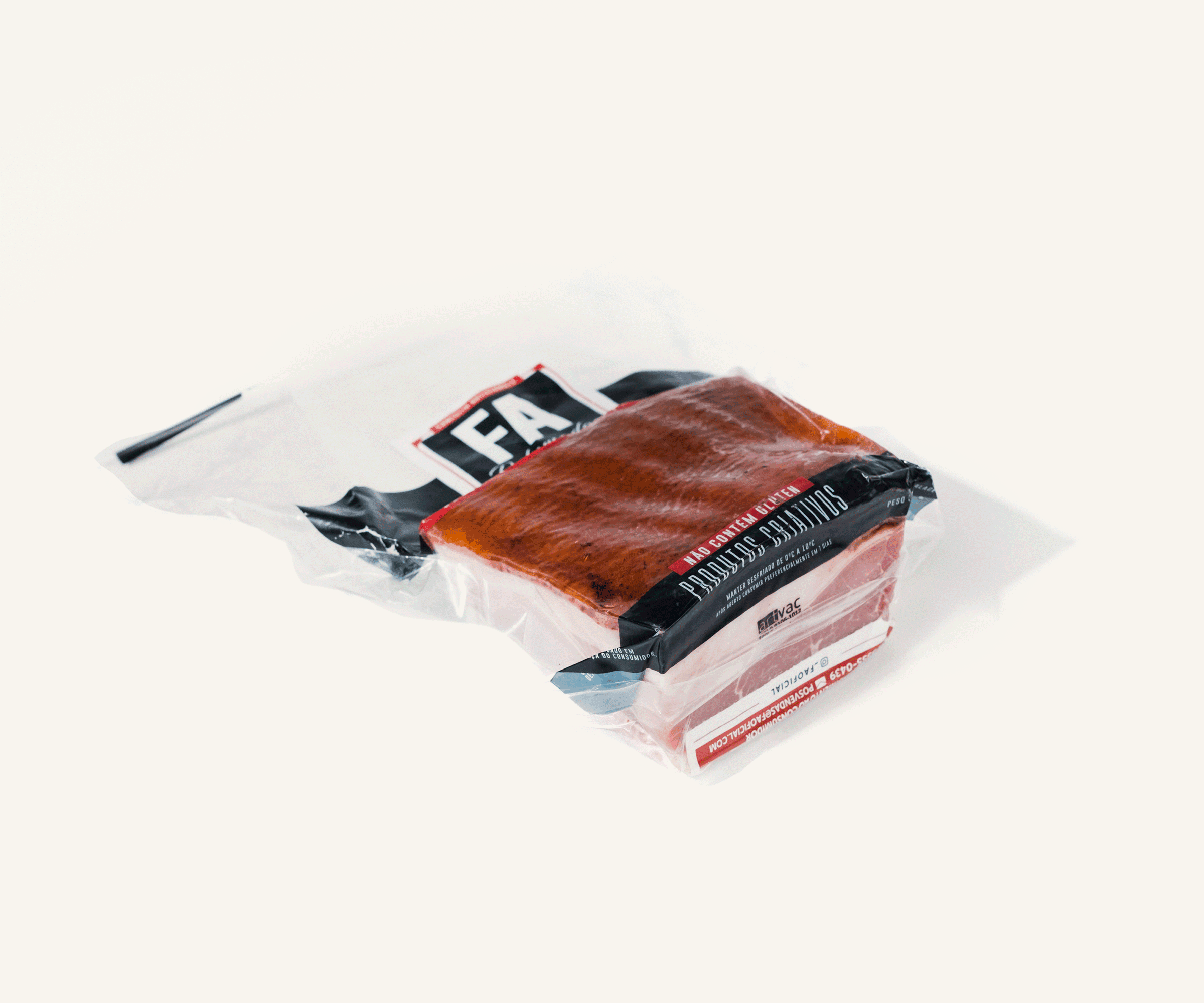 Bacon pedaço 250g