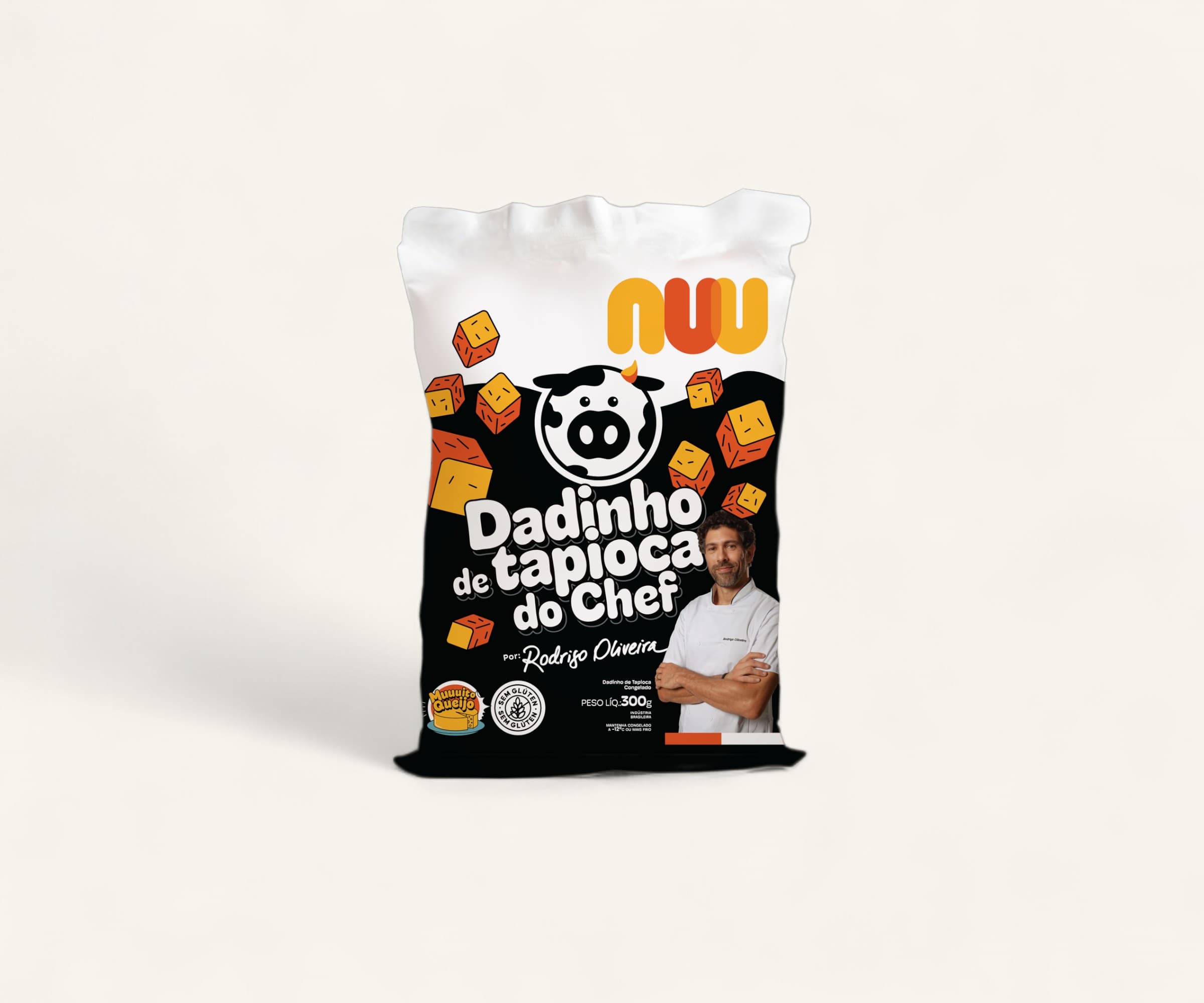 Dadinho de tapioca do chef por Rodrigo Oliveira Nuu 300g