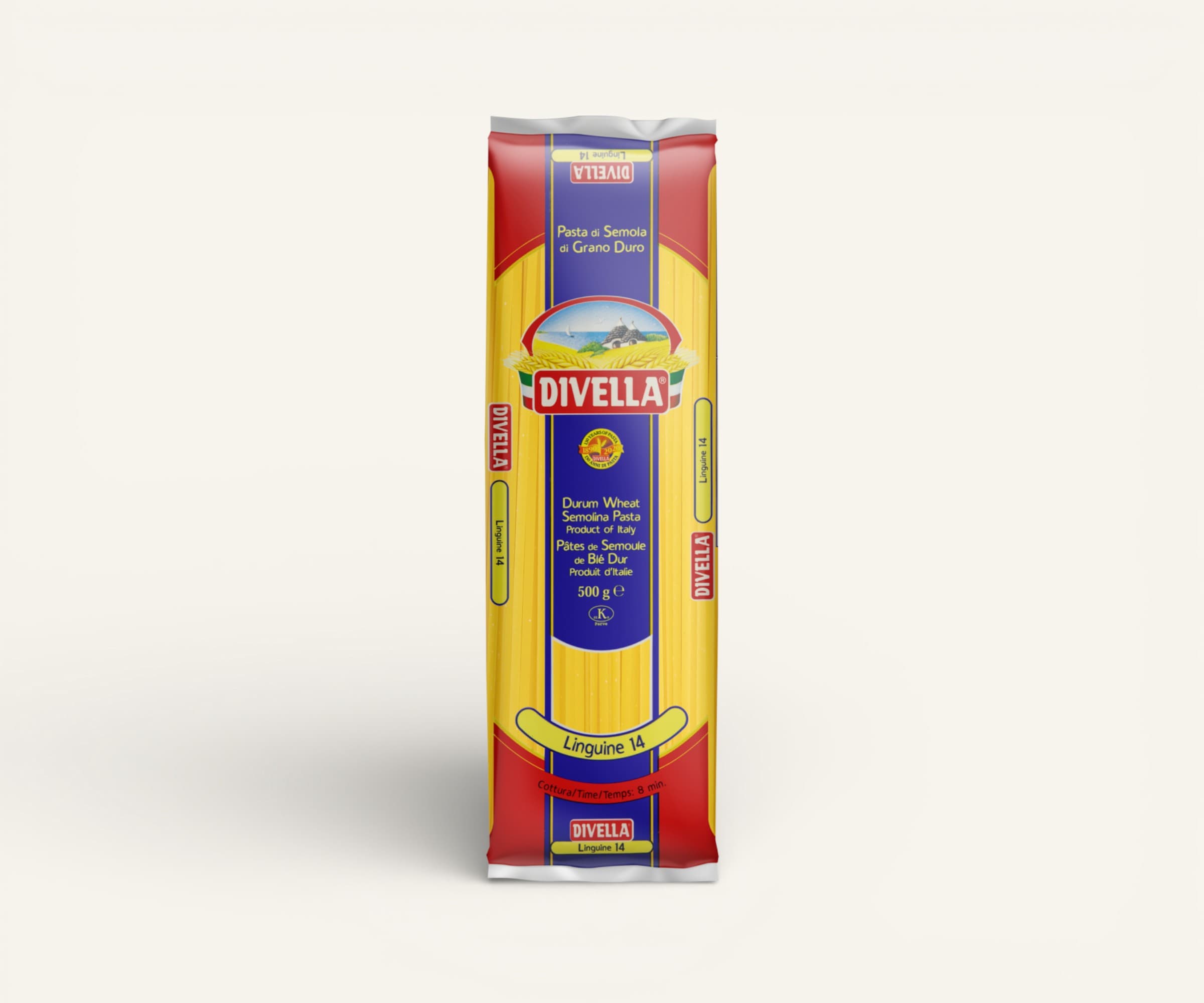 Pasta di semola di grano duro Divella linguine nº14 500g