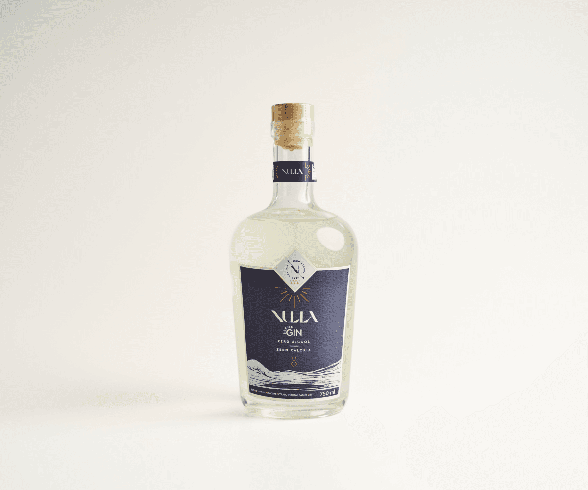 Gin zero álcool Nulla 750ml
