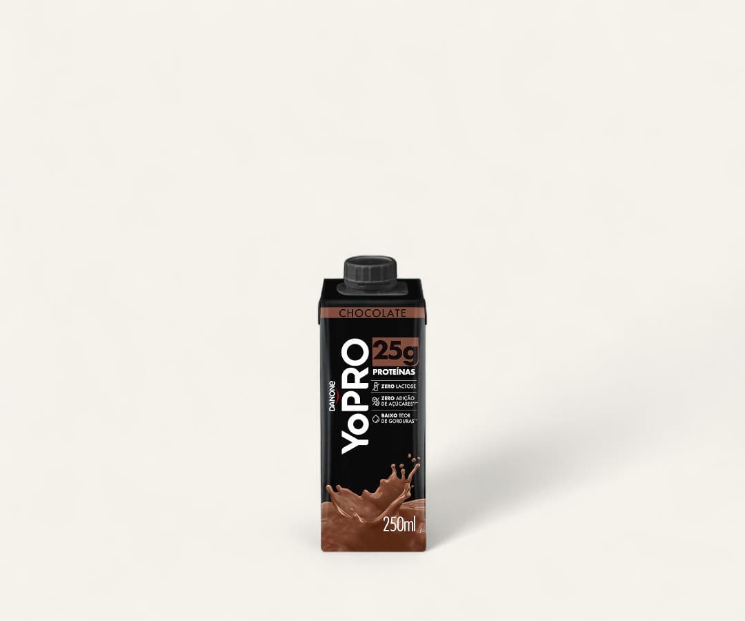 Bebida láctea UHT 25g de proteína sabor chocolate YoPro 250ml