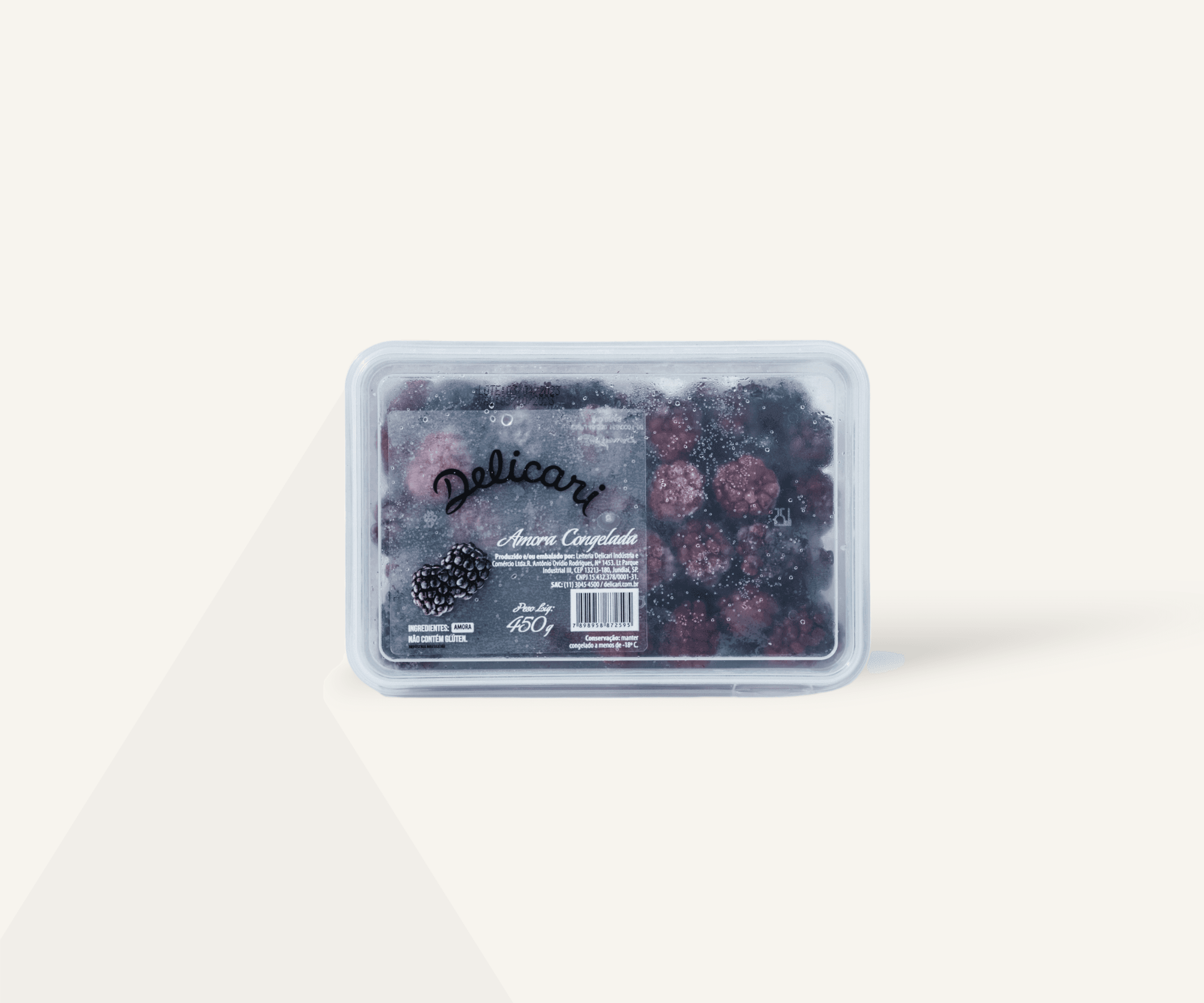 Amora congelada 450g