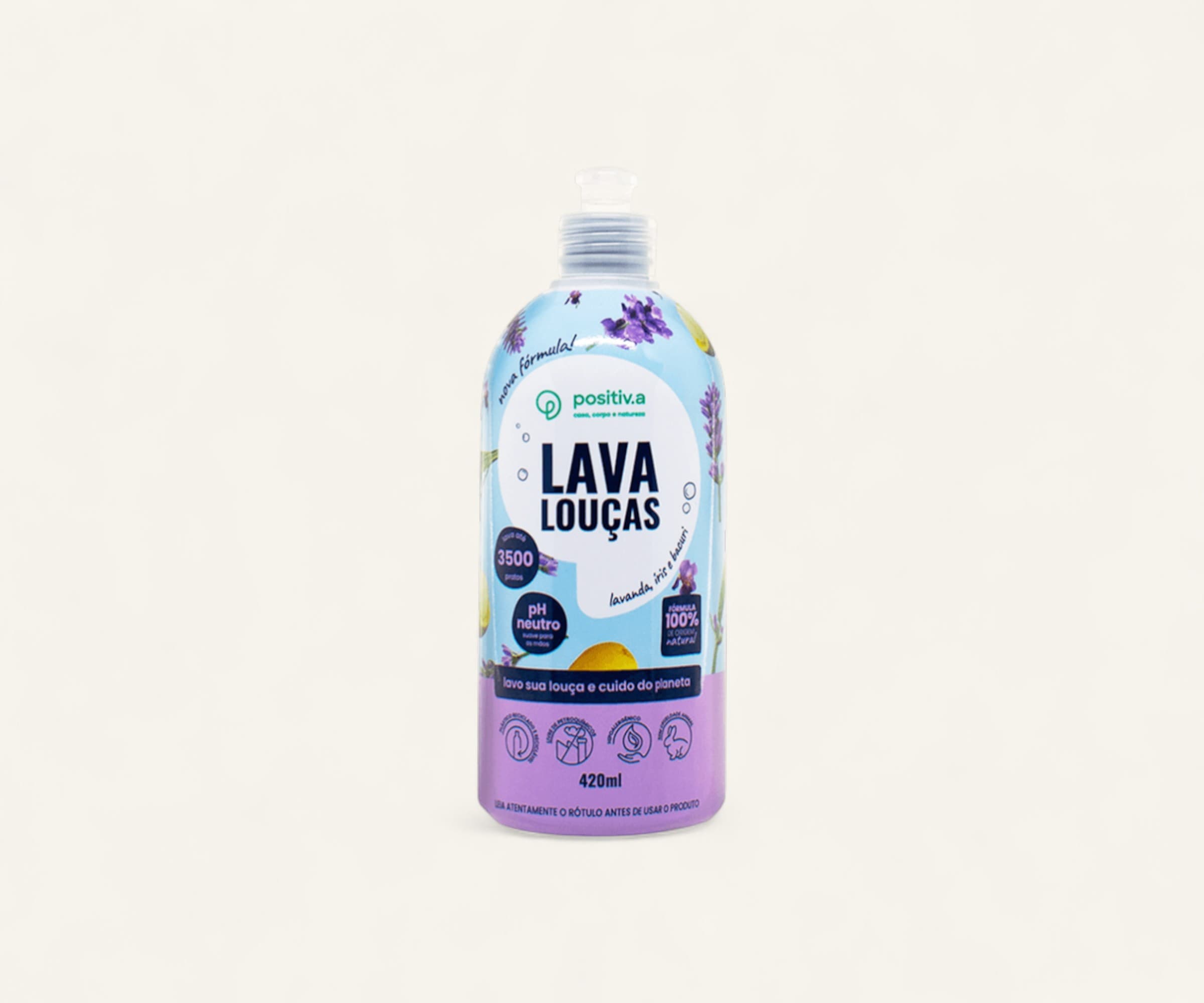 Lava louças lavanda, íris e bacuri 420ml