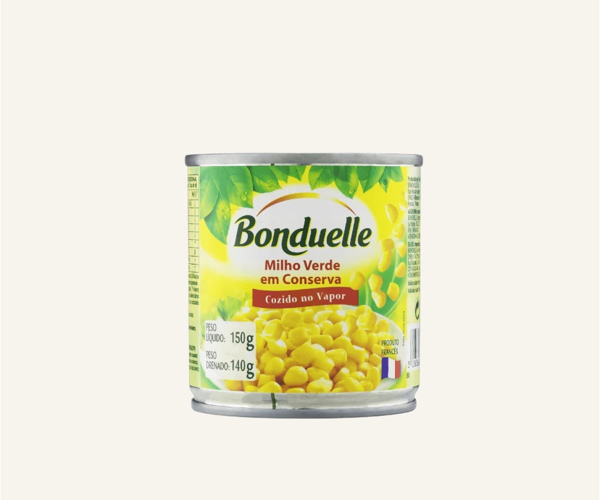 Milho verde ao vapor 150g