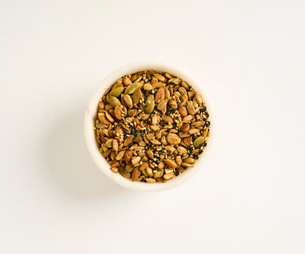 Mix de semente de abóbora, girassol e gergelim temperados 150g