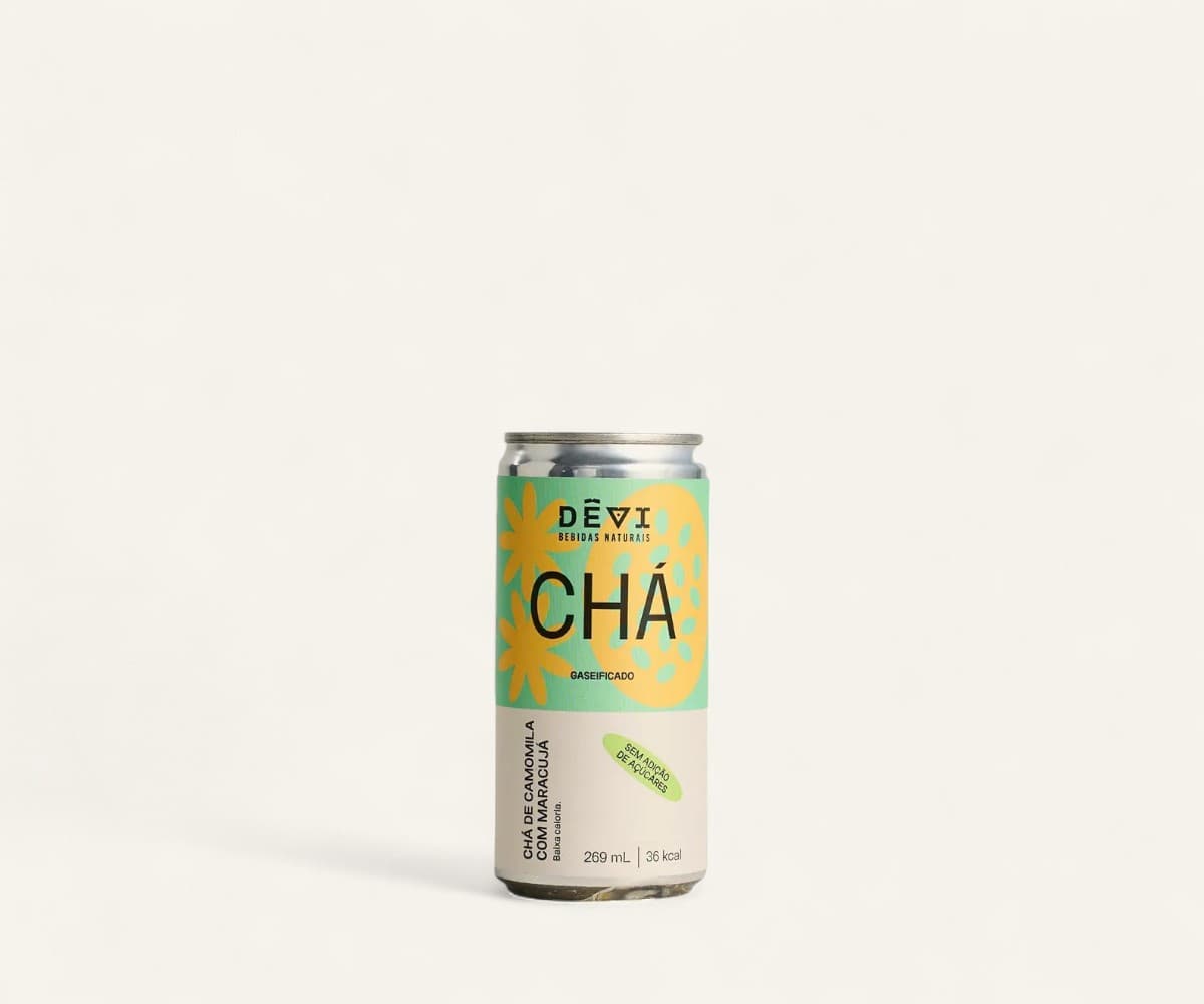 Chá gaseificado maracujá zero açúcar 269ml