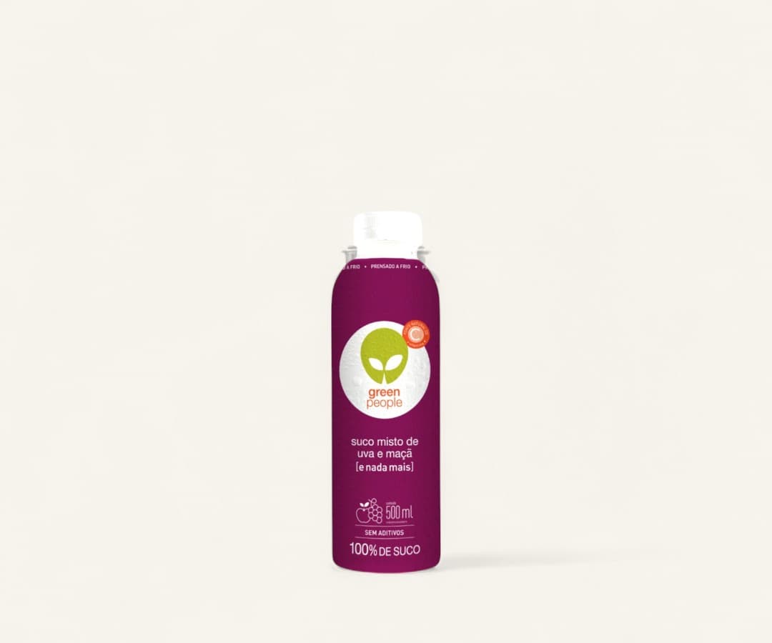 Suco de uva e maçã Greenpeople 250ml