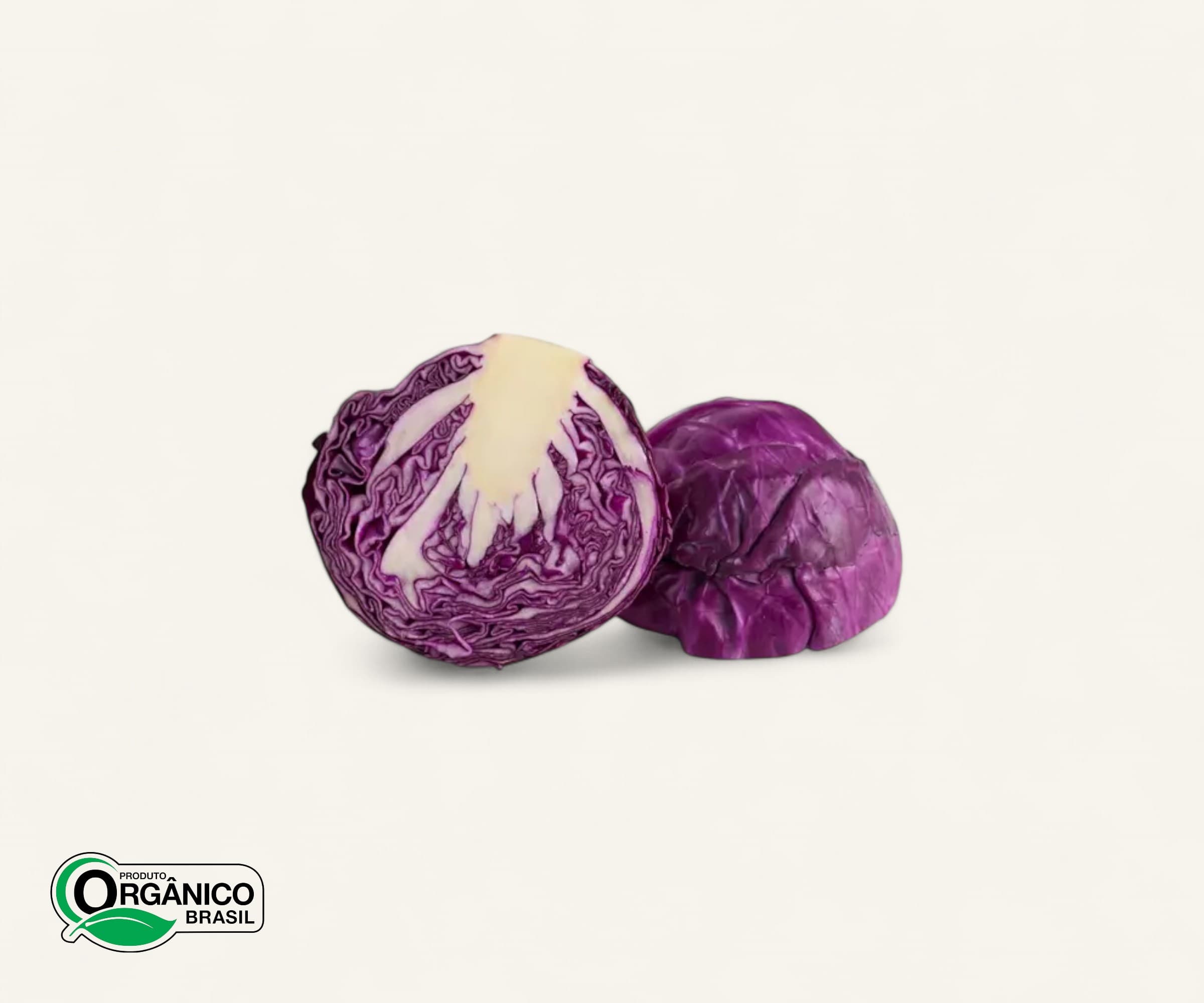 Repolho roxo orgânico 300g | 1un