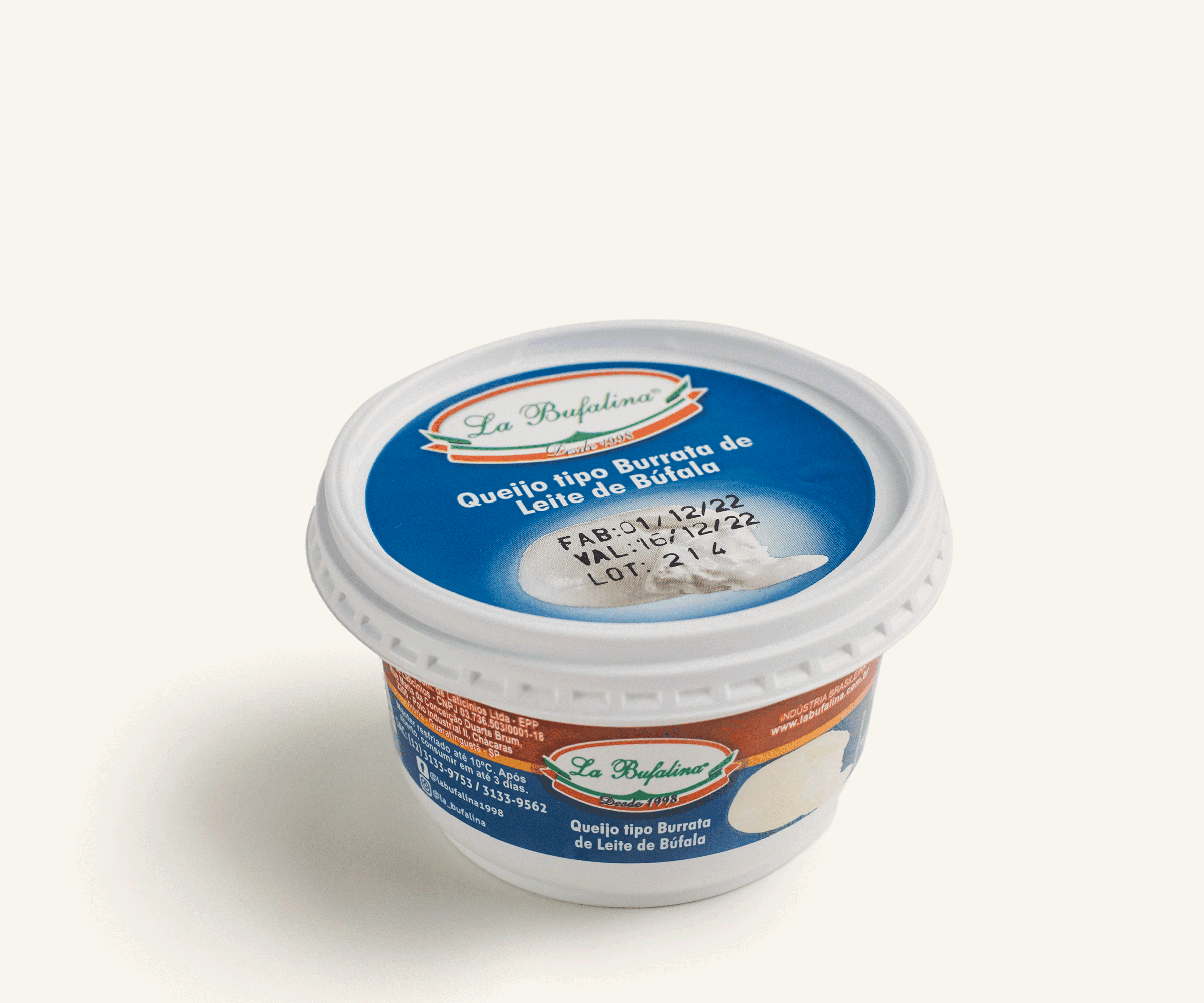 Burrata de búfala 200g