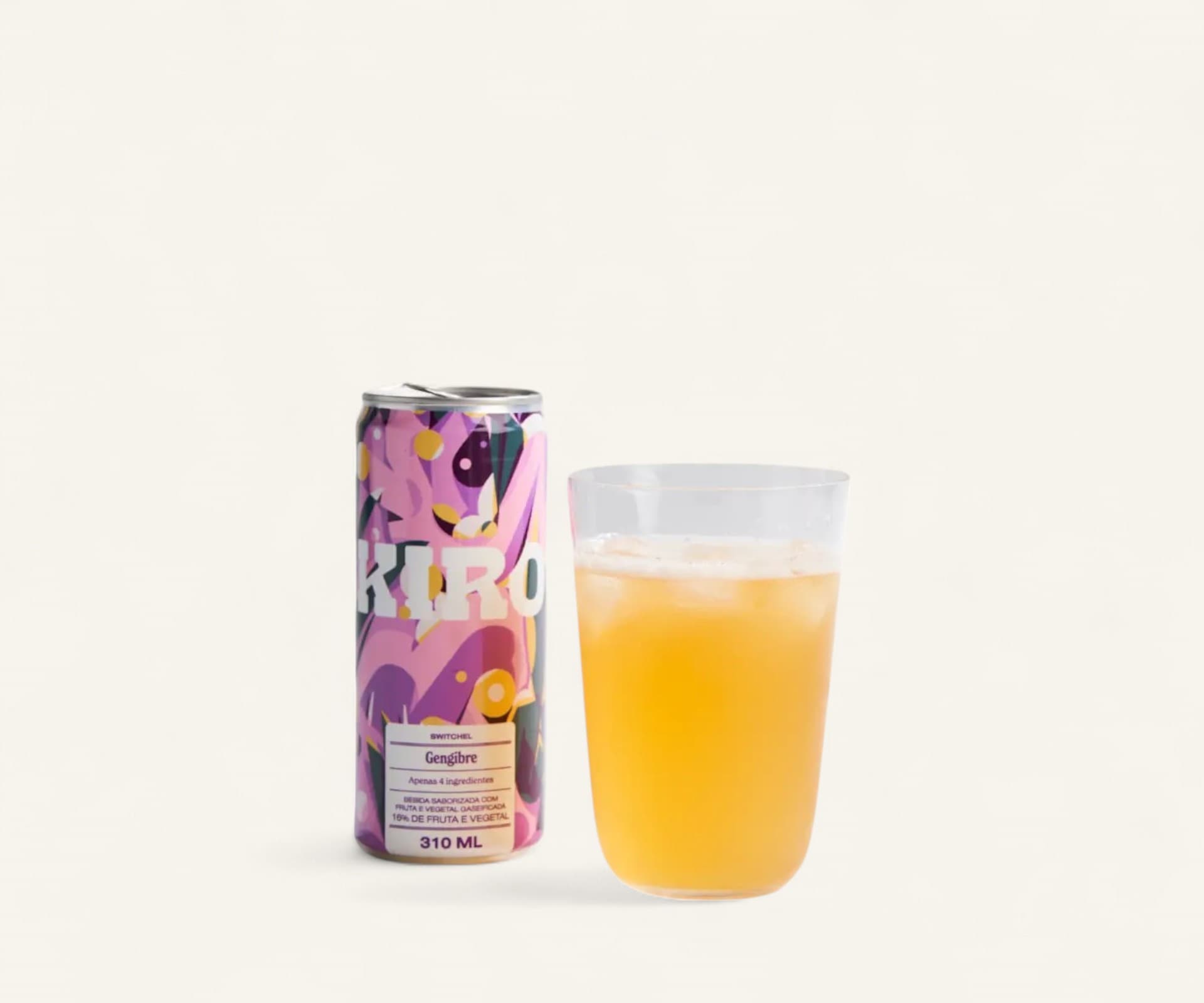 Kiro gengibre lata 310ml