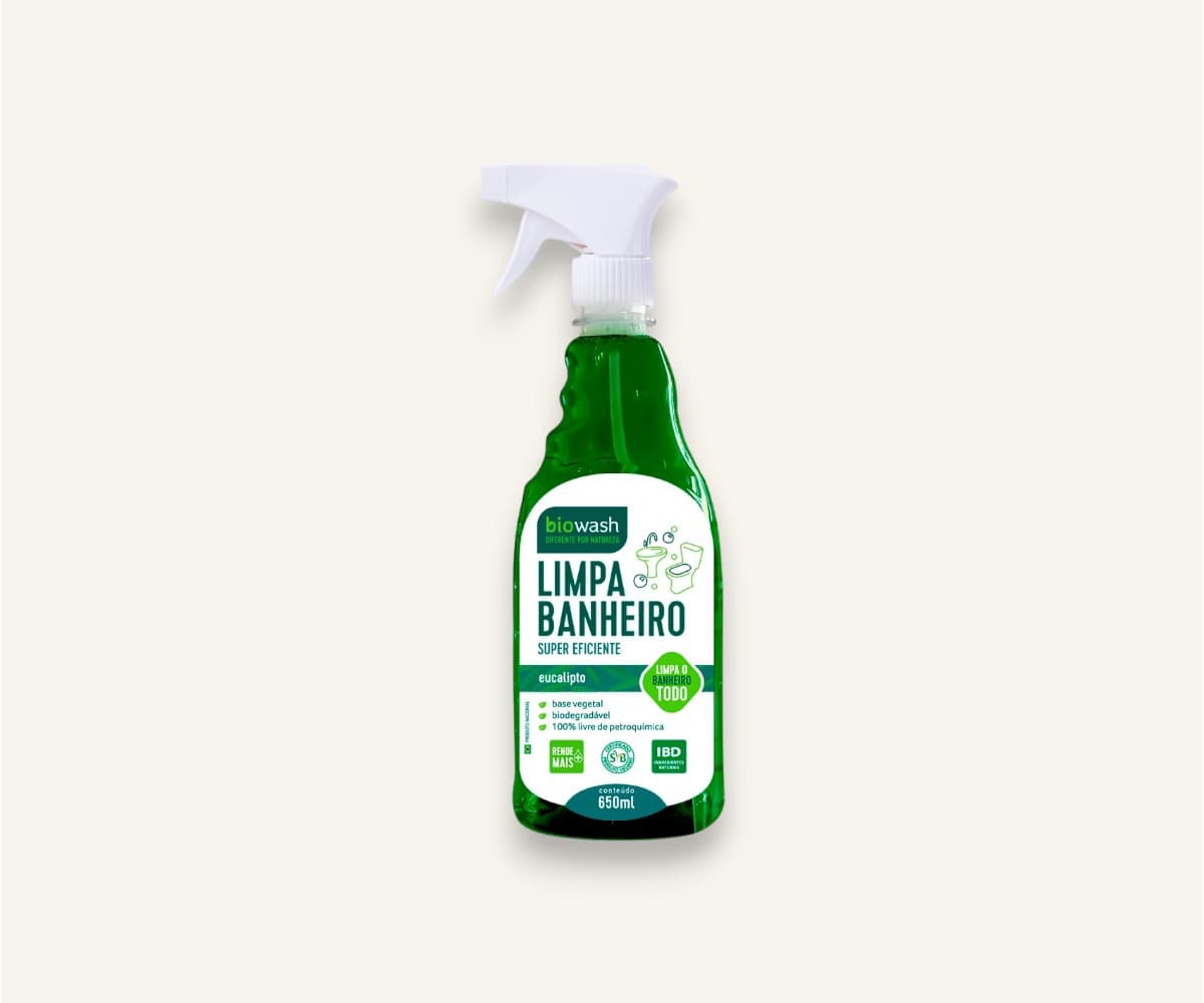 Limpa banheiro eucalipto Biowash 650ml