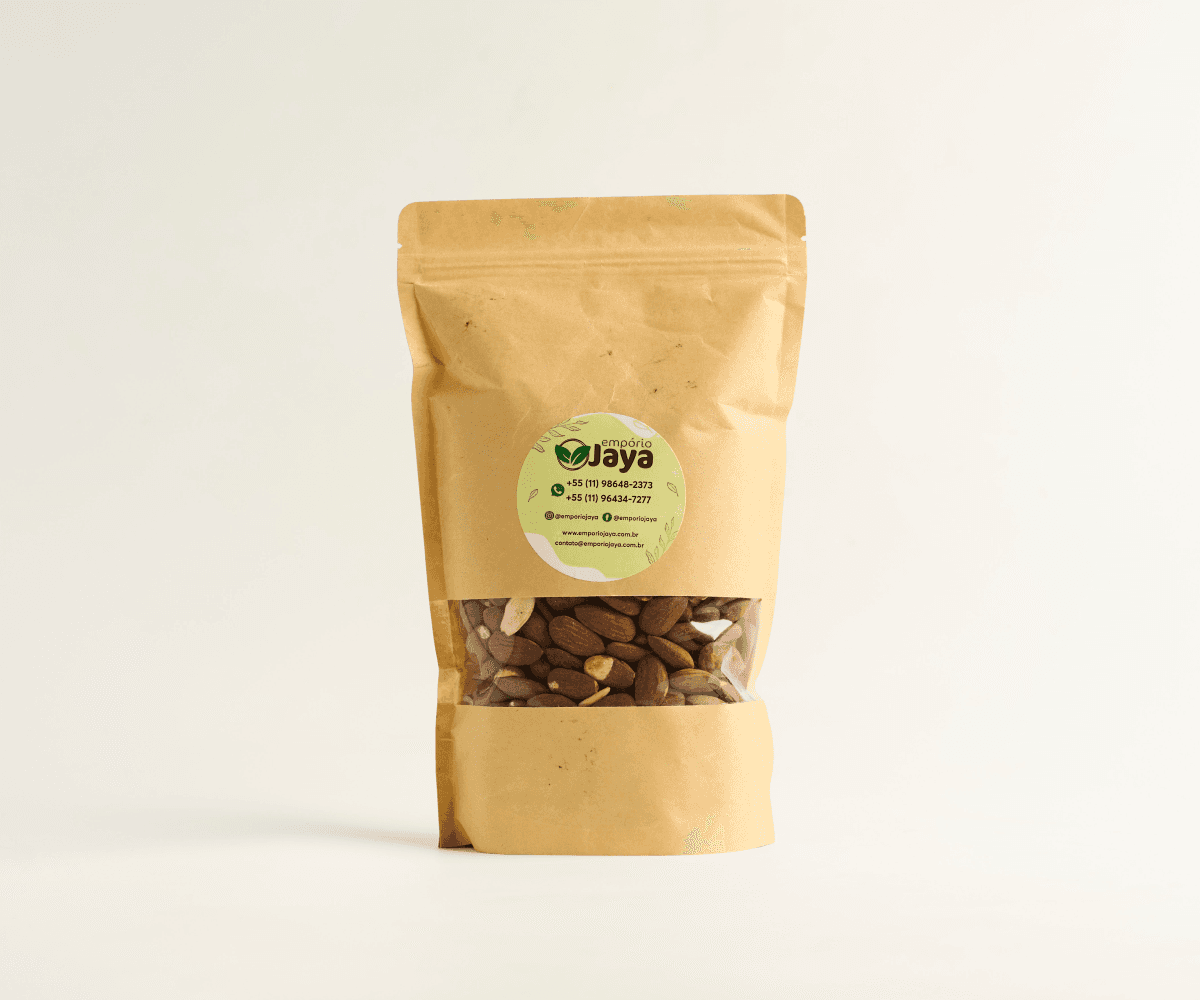 Amêndoa torrada sem sal 500g