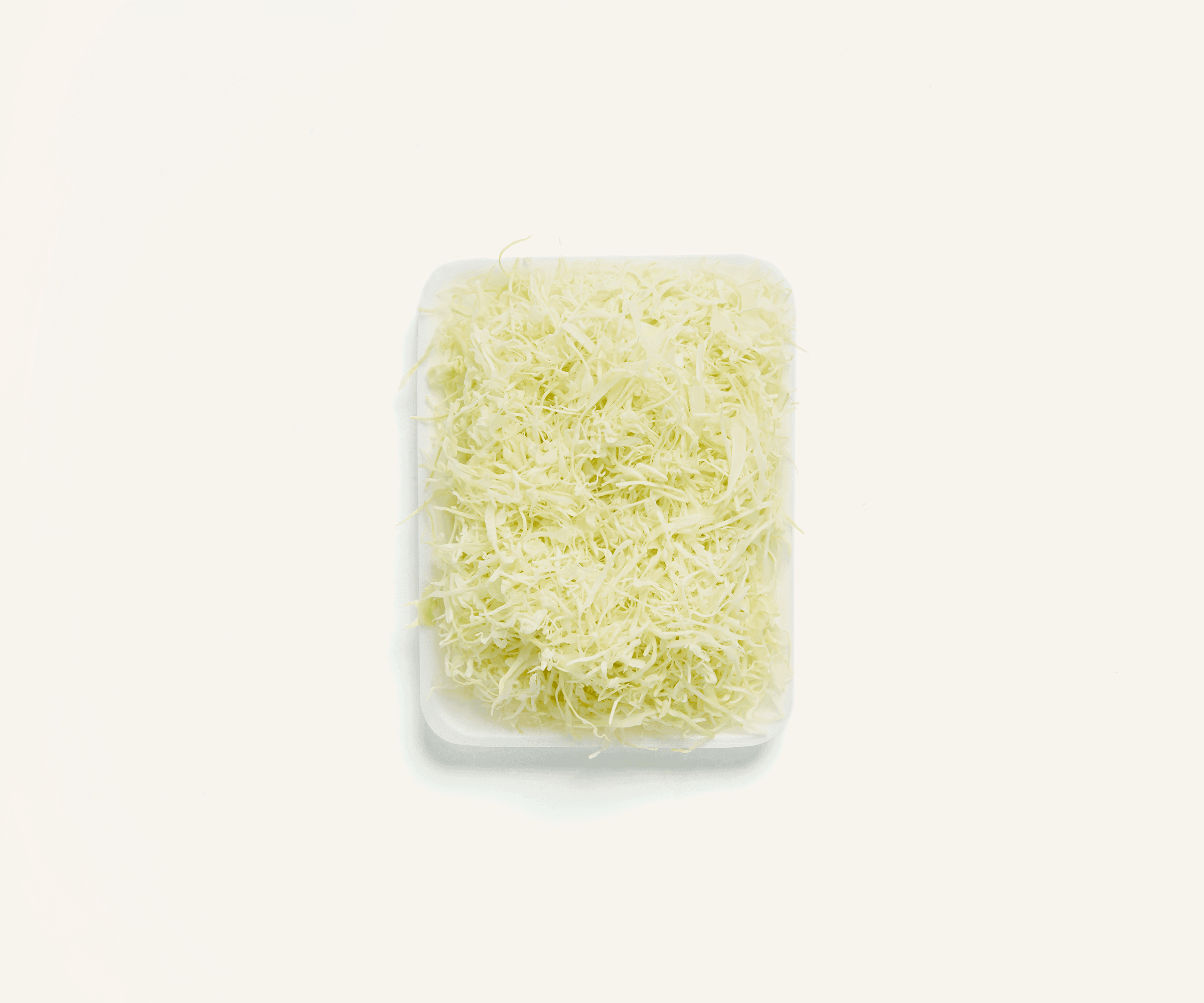 Repolho verde picado higienizado 250g