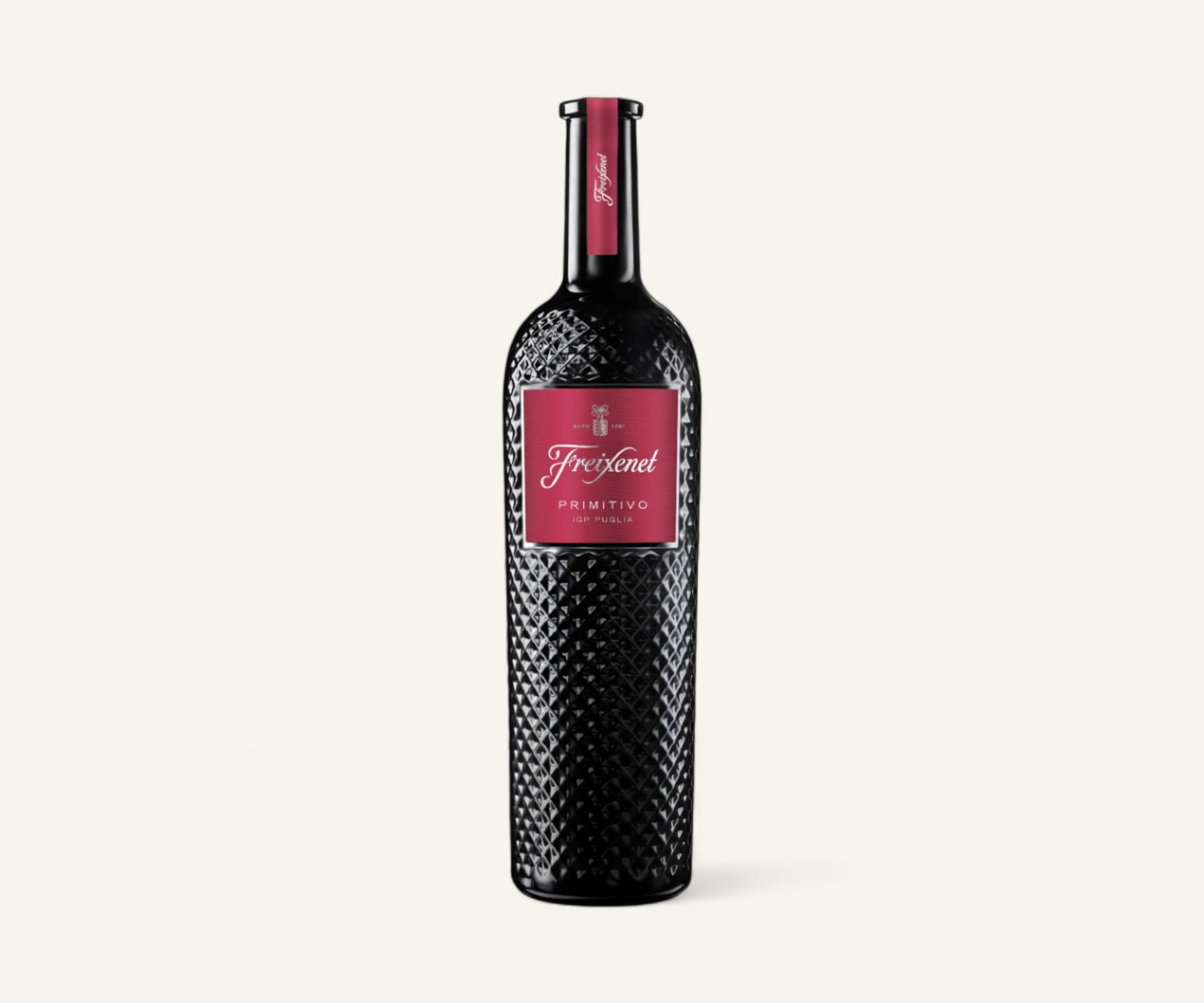 Vinho tinto italiano demi-sec Primitivo I.G.P Puglia 750ml