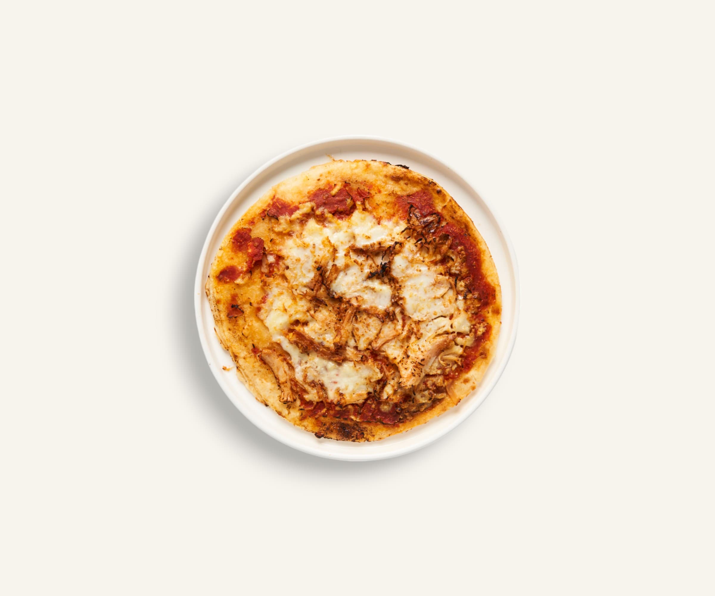 Pizza de pão de queijo sabor frango defumado com requeijão 200g