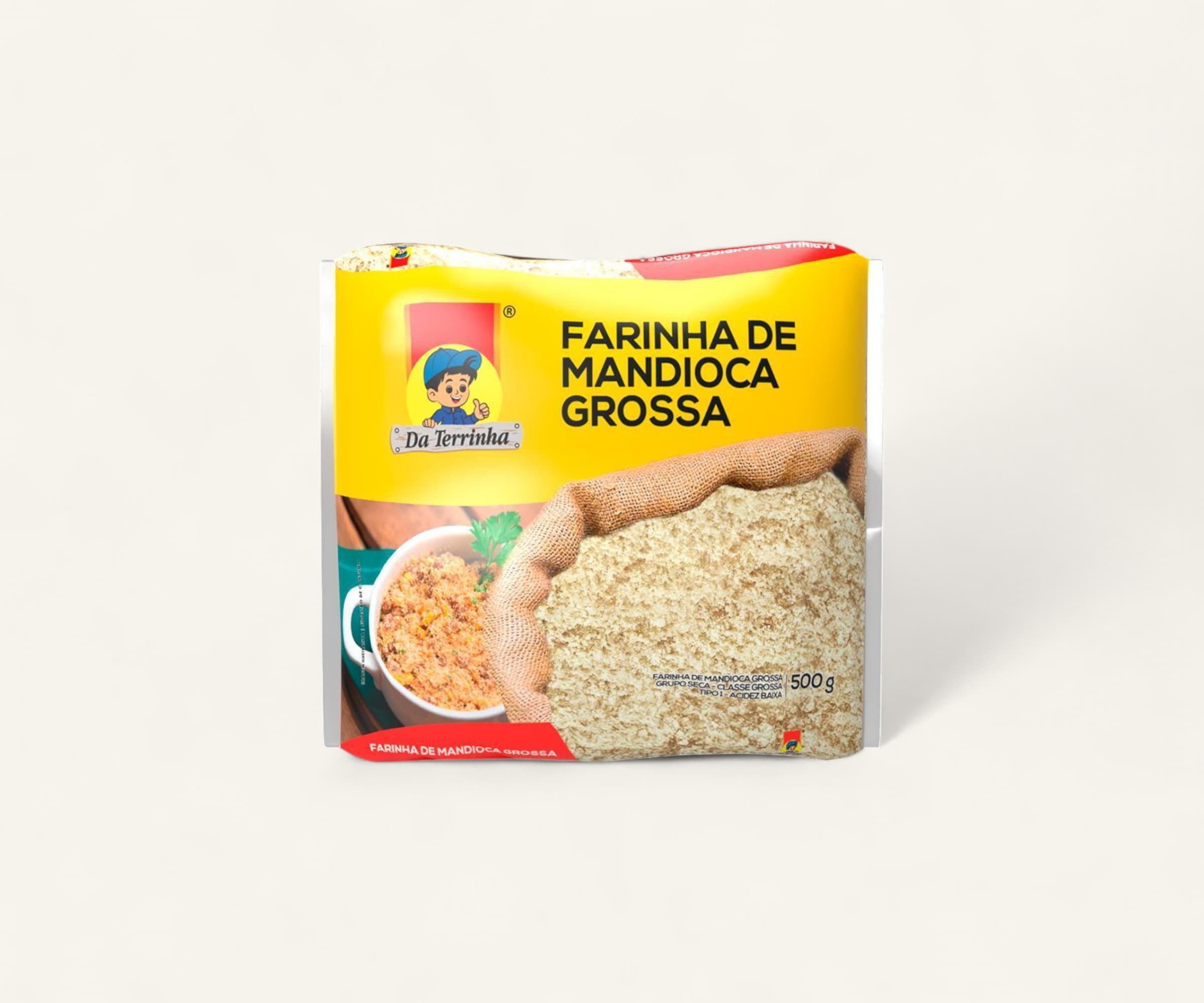 Farinha de mandioca grossa 500g