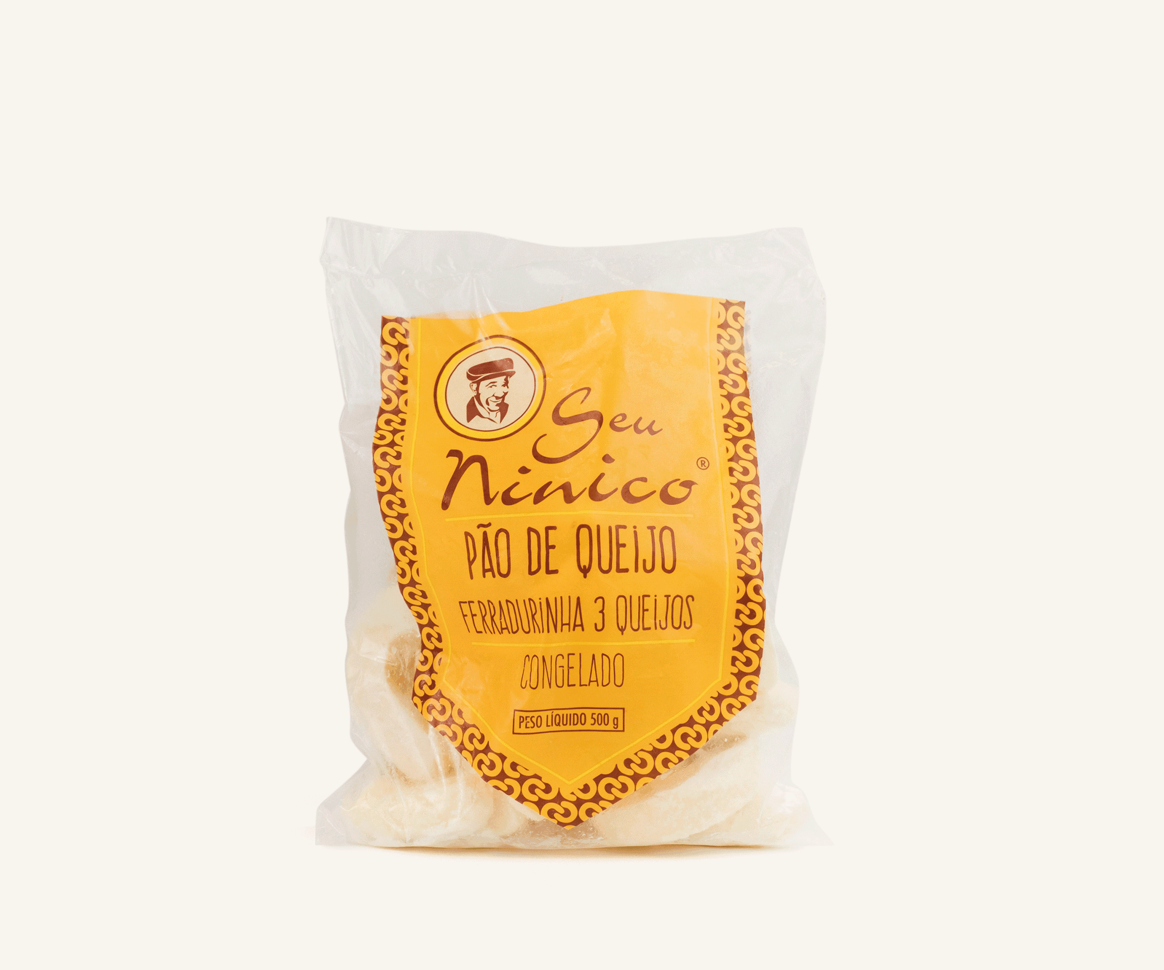 Pão de queijo ferradurinha 500g
