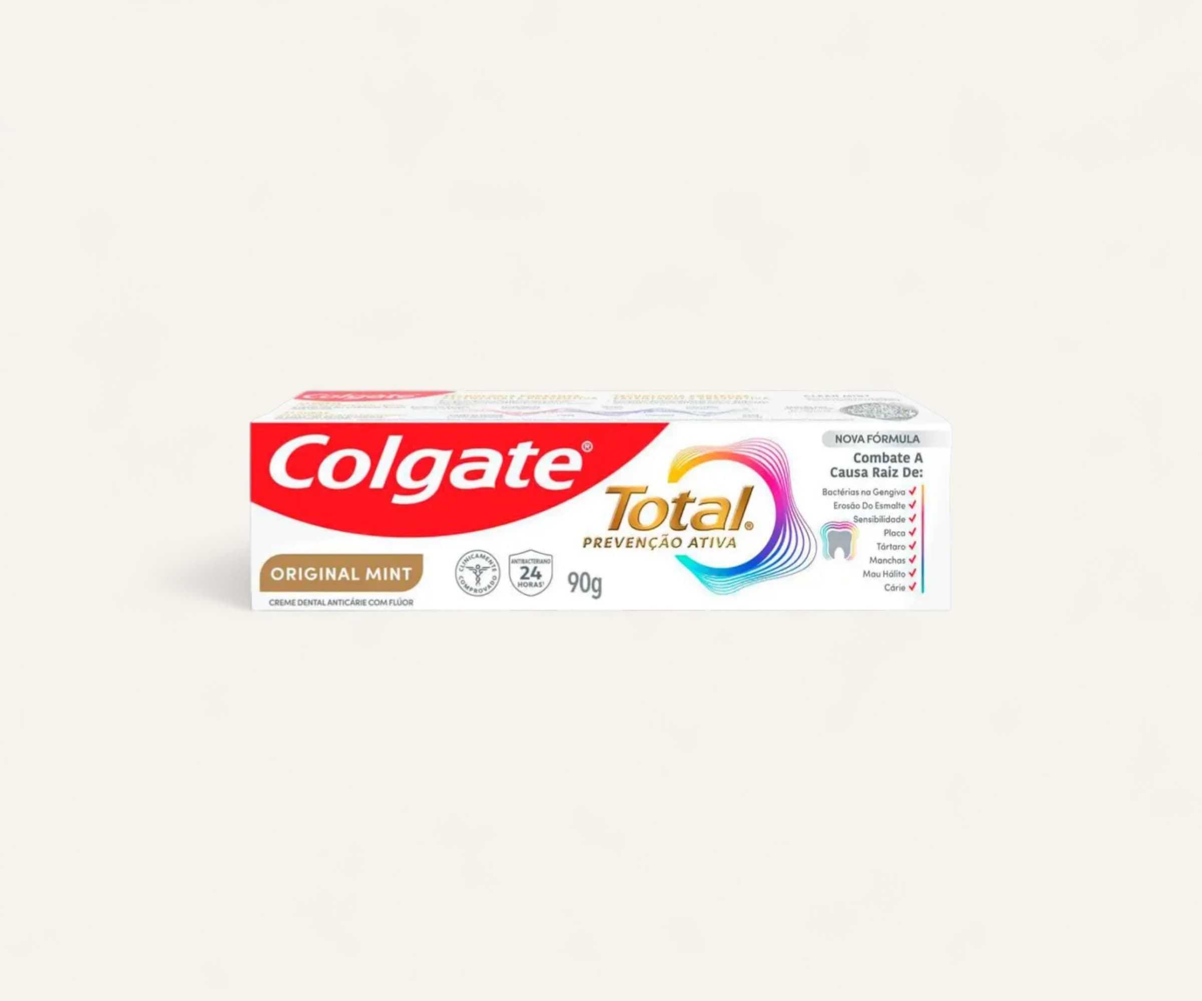 Creme dental Total original mint Colgate 90g