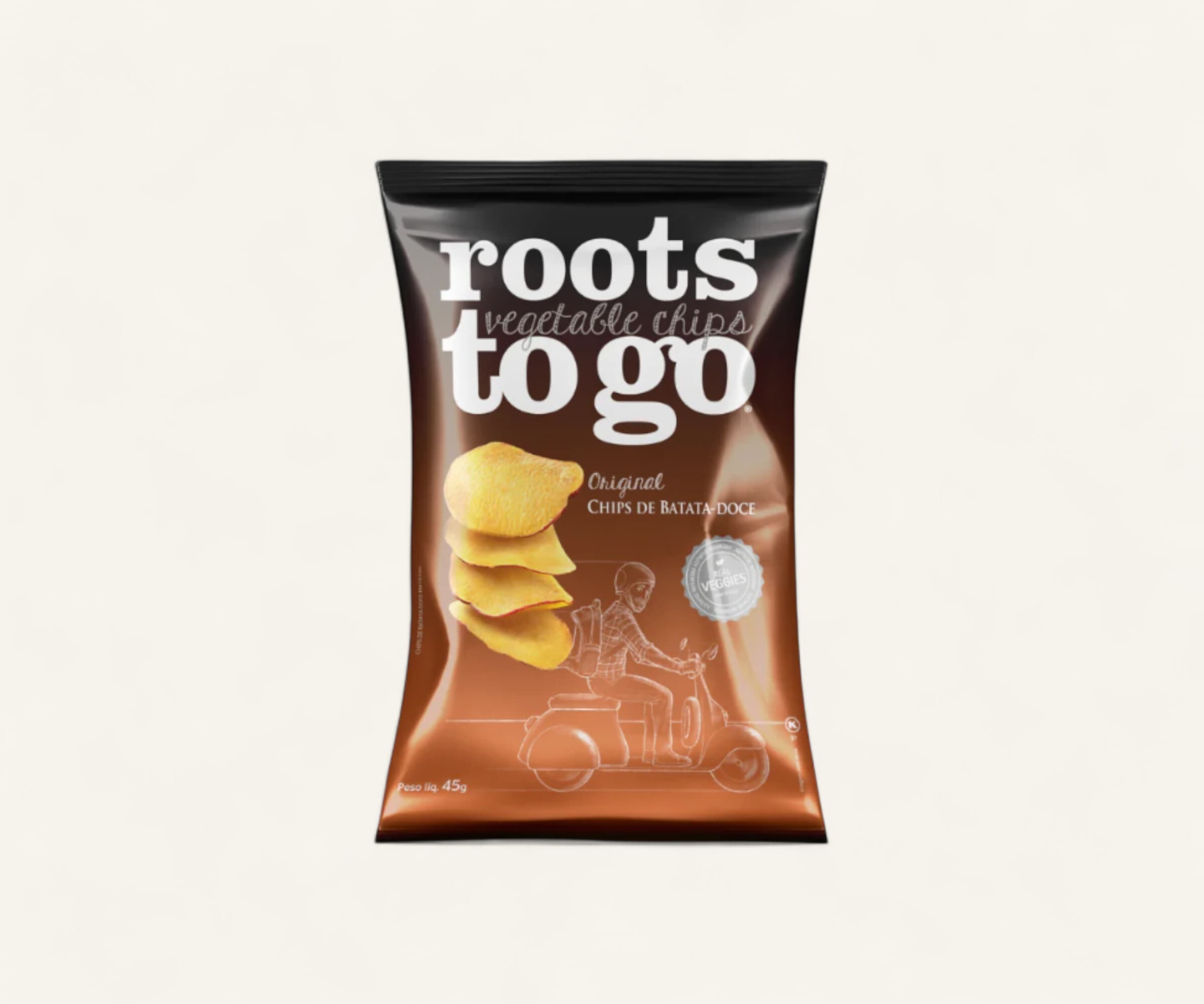 Chips de batata-doce 45g