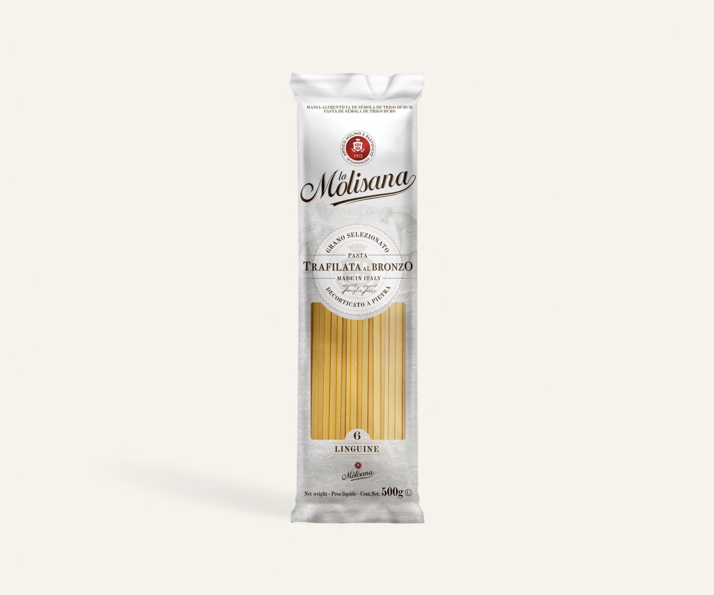 Macarrão linguine la molisana 500g
