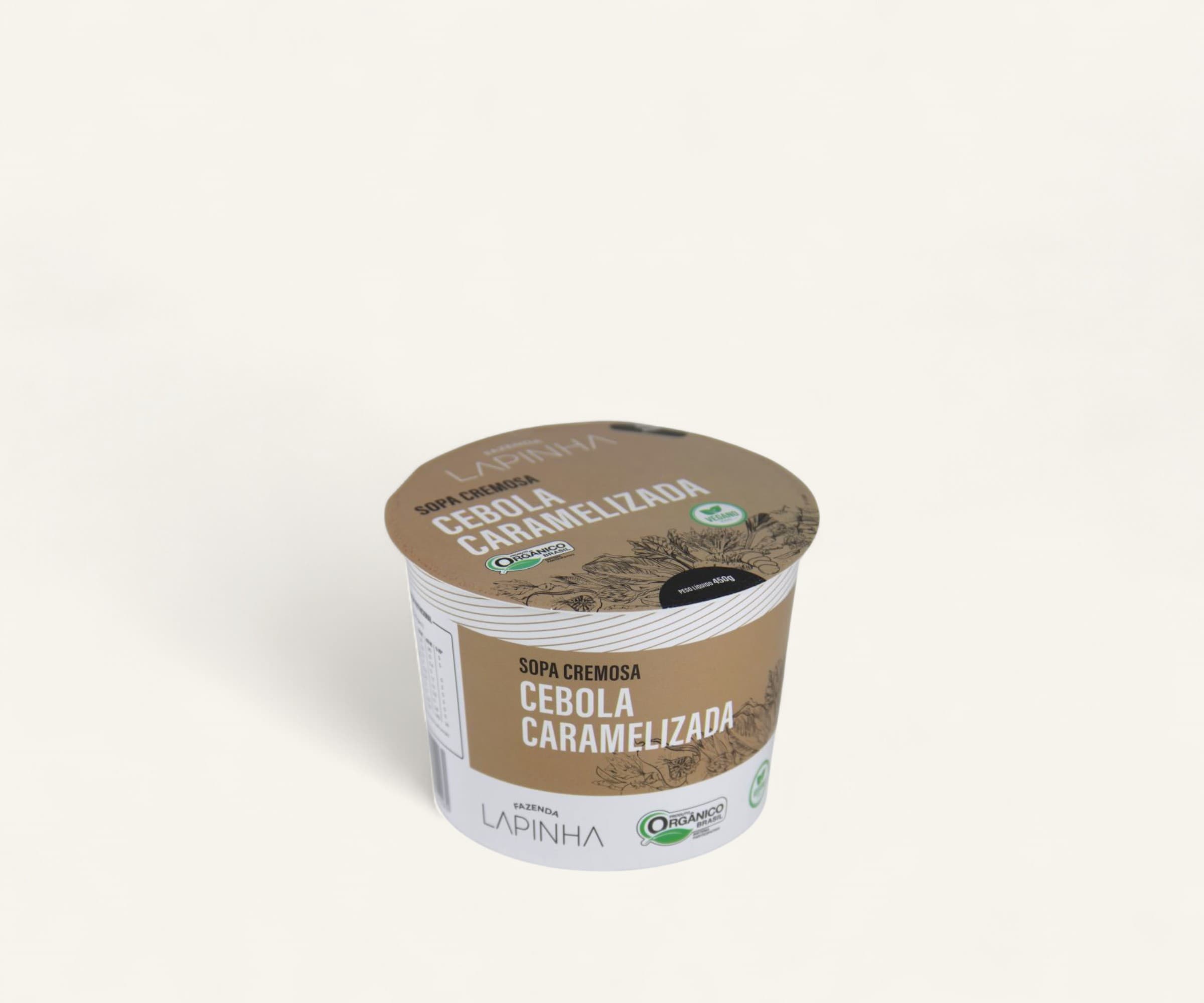 Sopa cremosa cebola caramelizada Fazenda Lapinha 450g