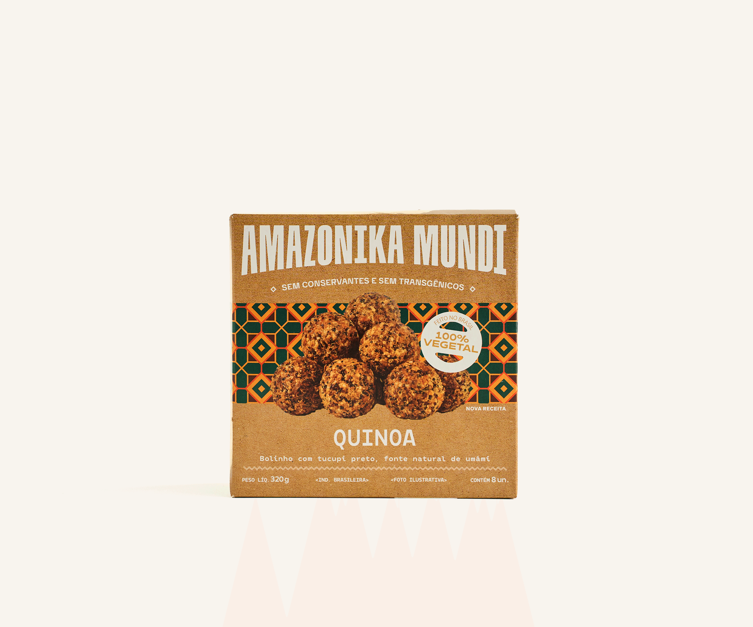 Almôndega de Quinoa 320g 8 Unidades