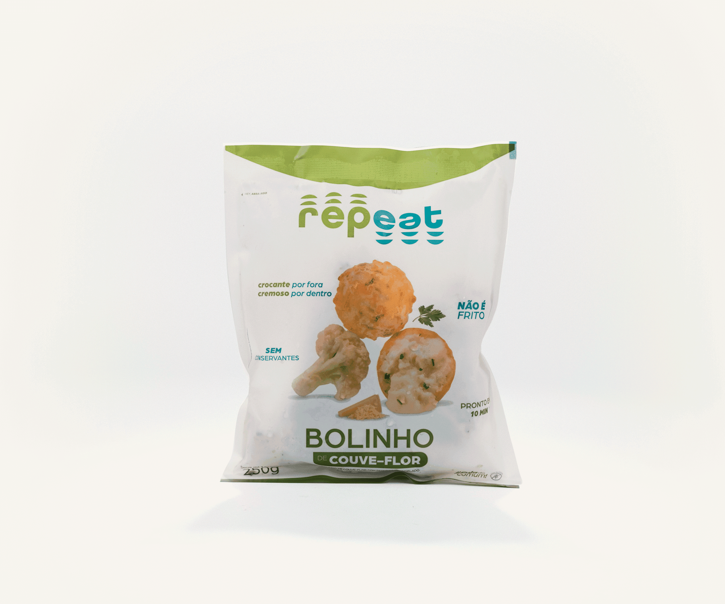 Bolinho de couve-flor 250g