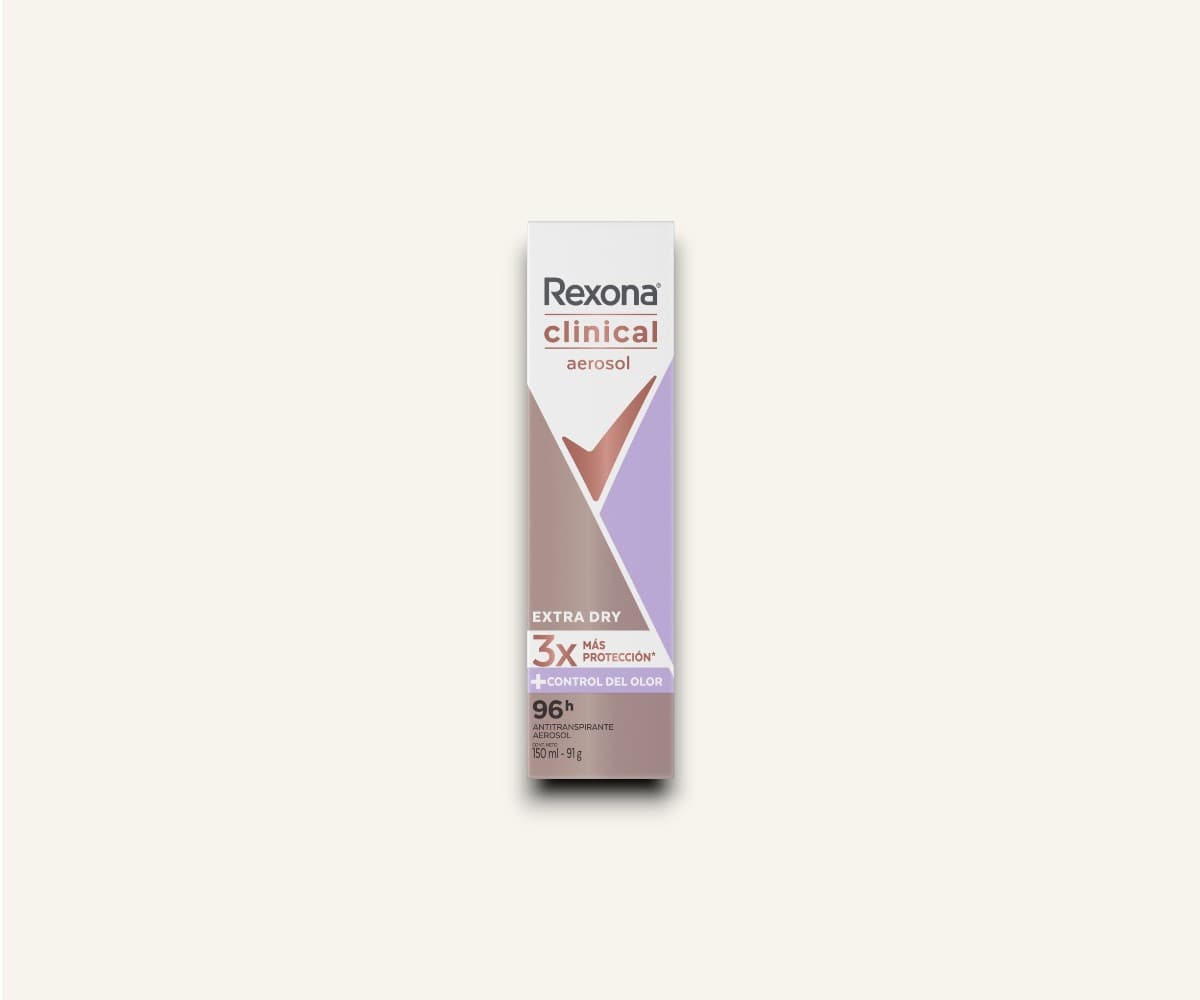 Desodorante em aerossol Clinica extra dry Rexona 150ml