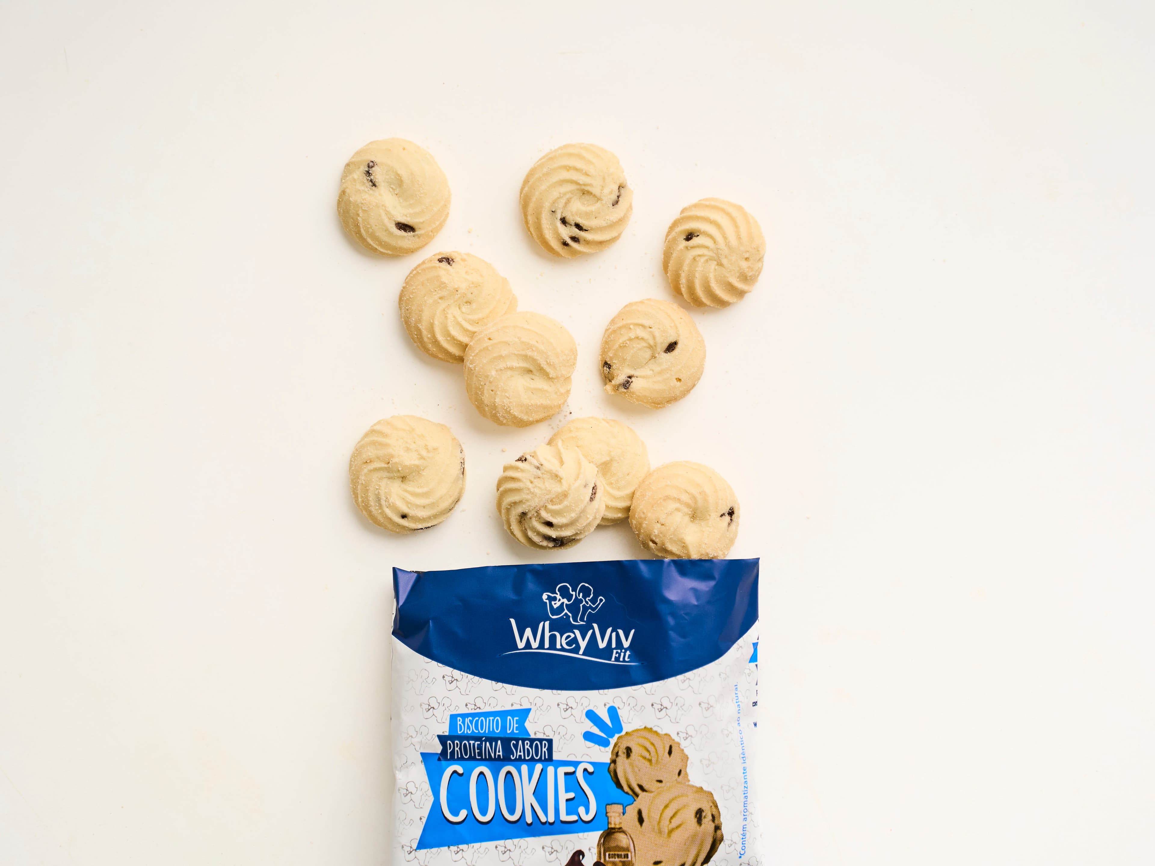 Biscoito Sabor Cookies Wheyviv 45g