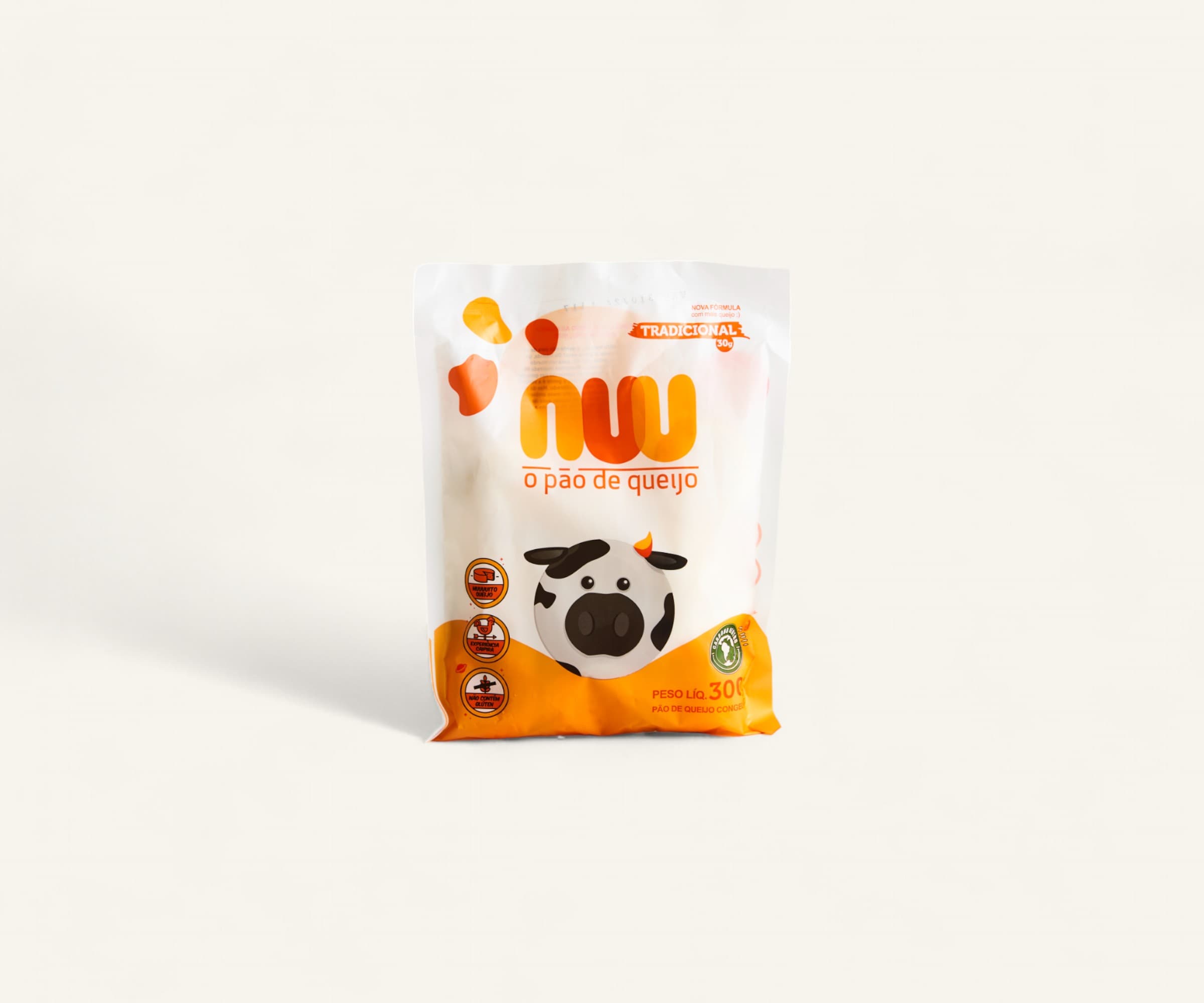 Pão de queijo médio 300g