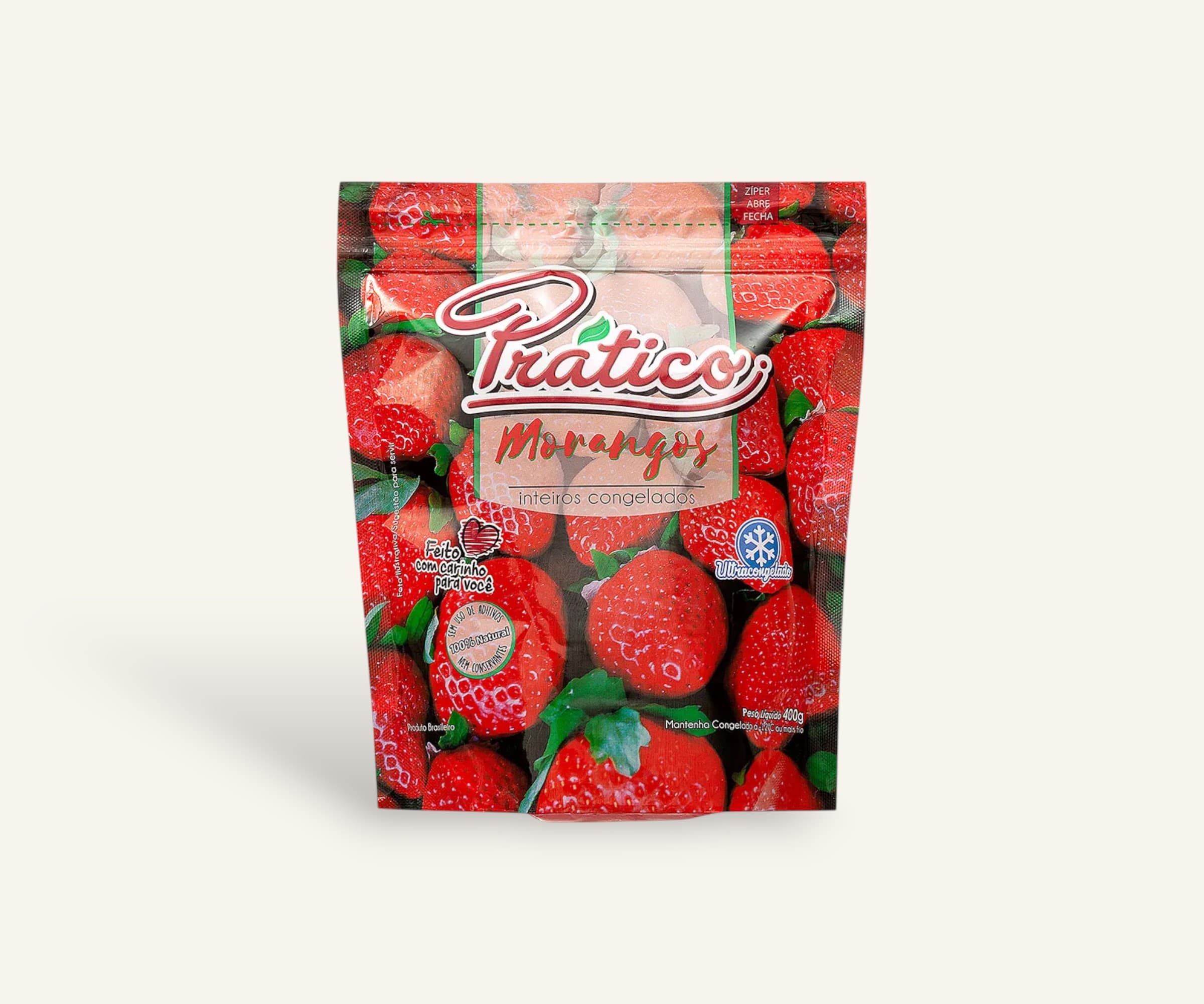 Morango congelado 400g