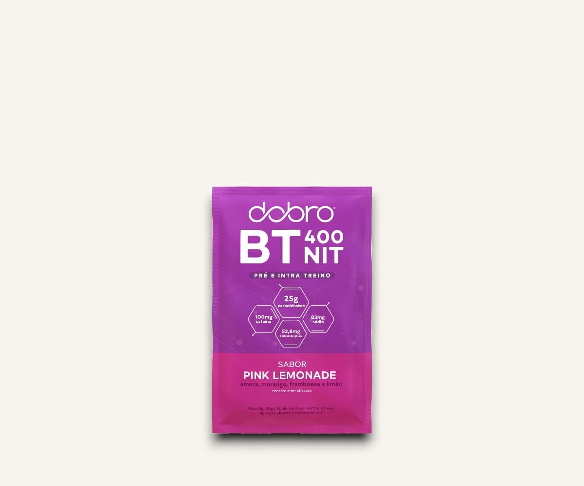 Sachê BT 400 Nitrato sabor pink lemonade com citrulina 30g