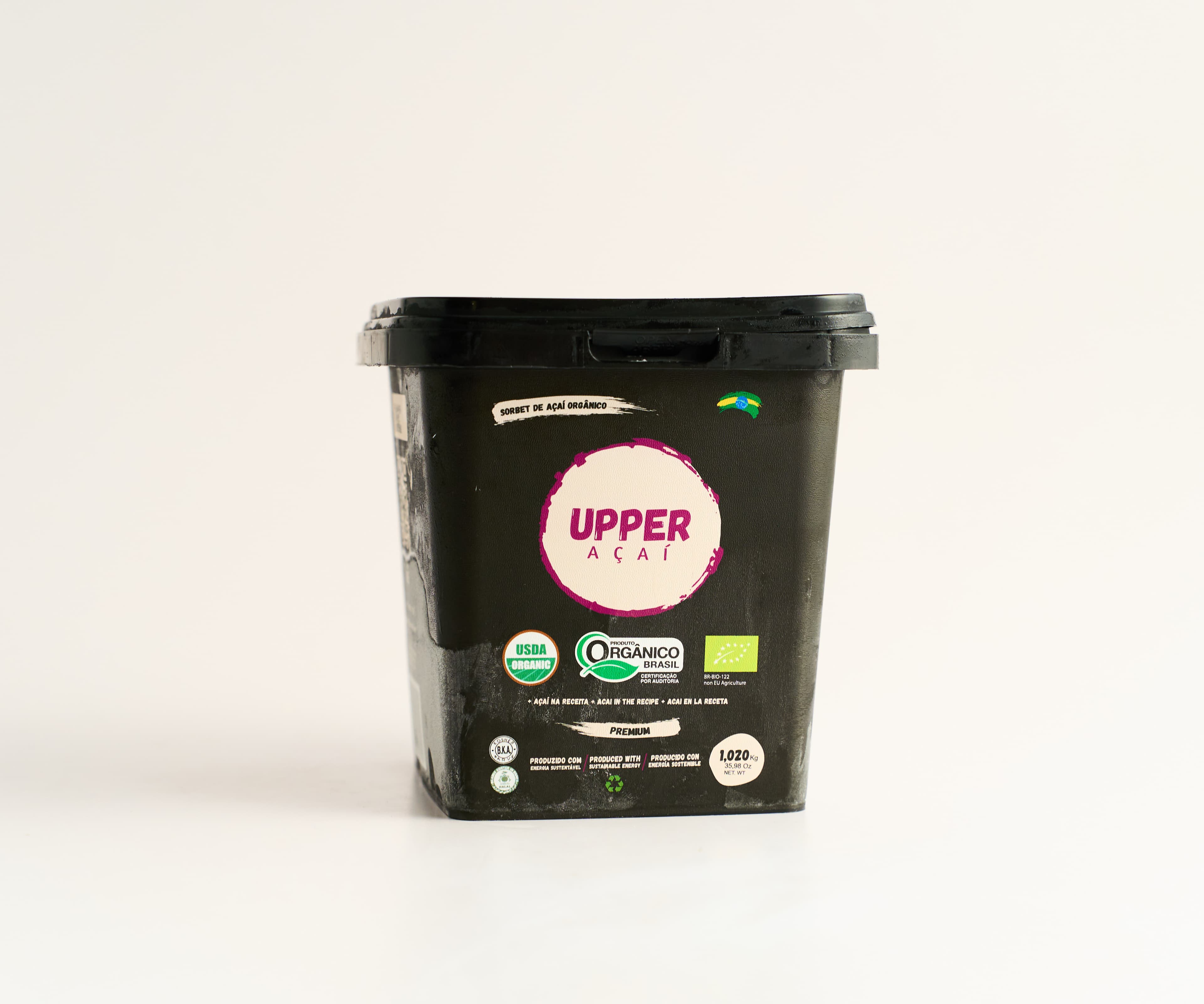 Sorbet de açaí com guaraná orgânico 1kg