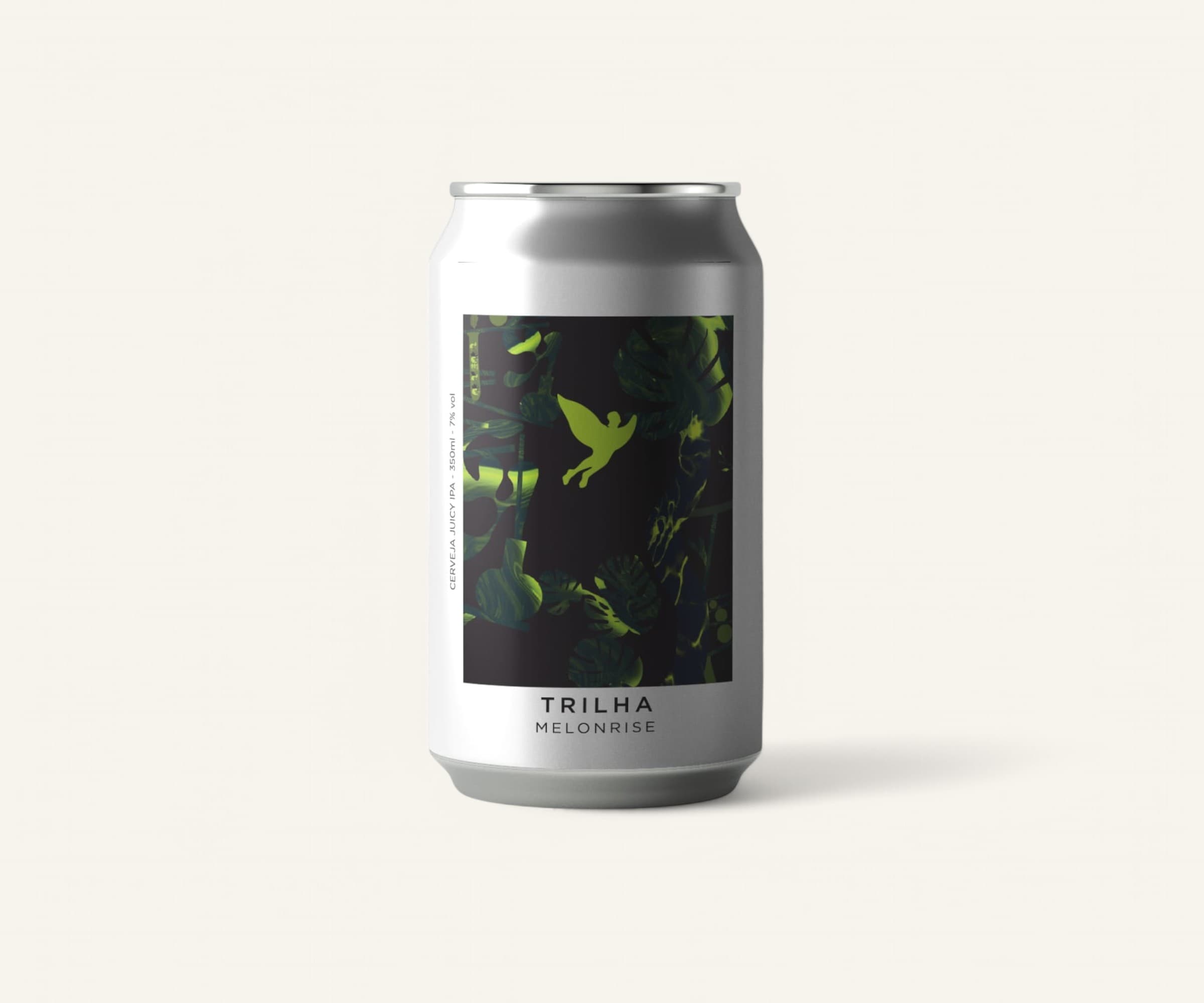 Cerveja melonrise juicy IPA Trilha 350ml