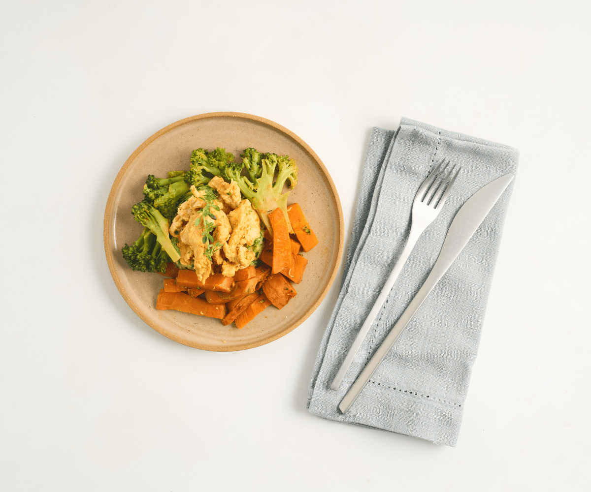 Frango grelhado com creme de espinafre 270g
