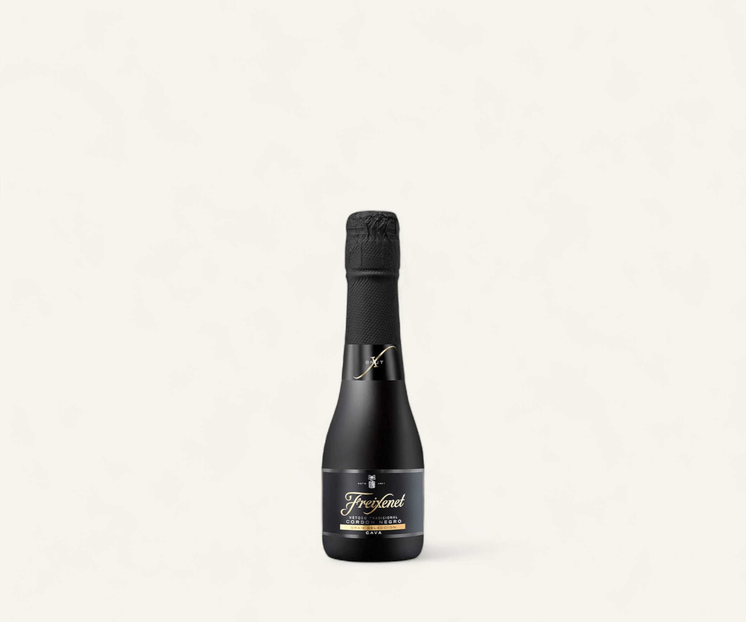 Espumante espanhol Cava Córdon Negro brut Gran Selección 200ml