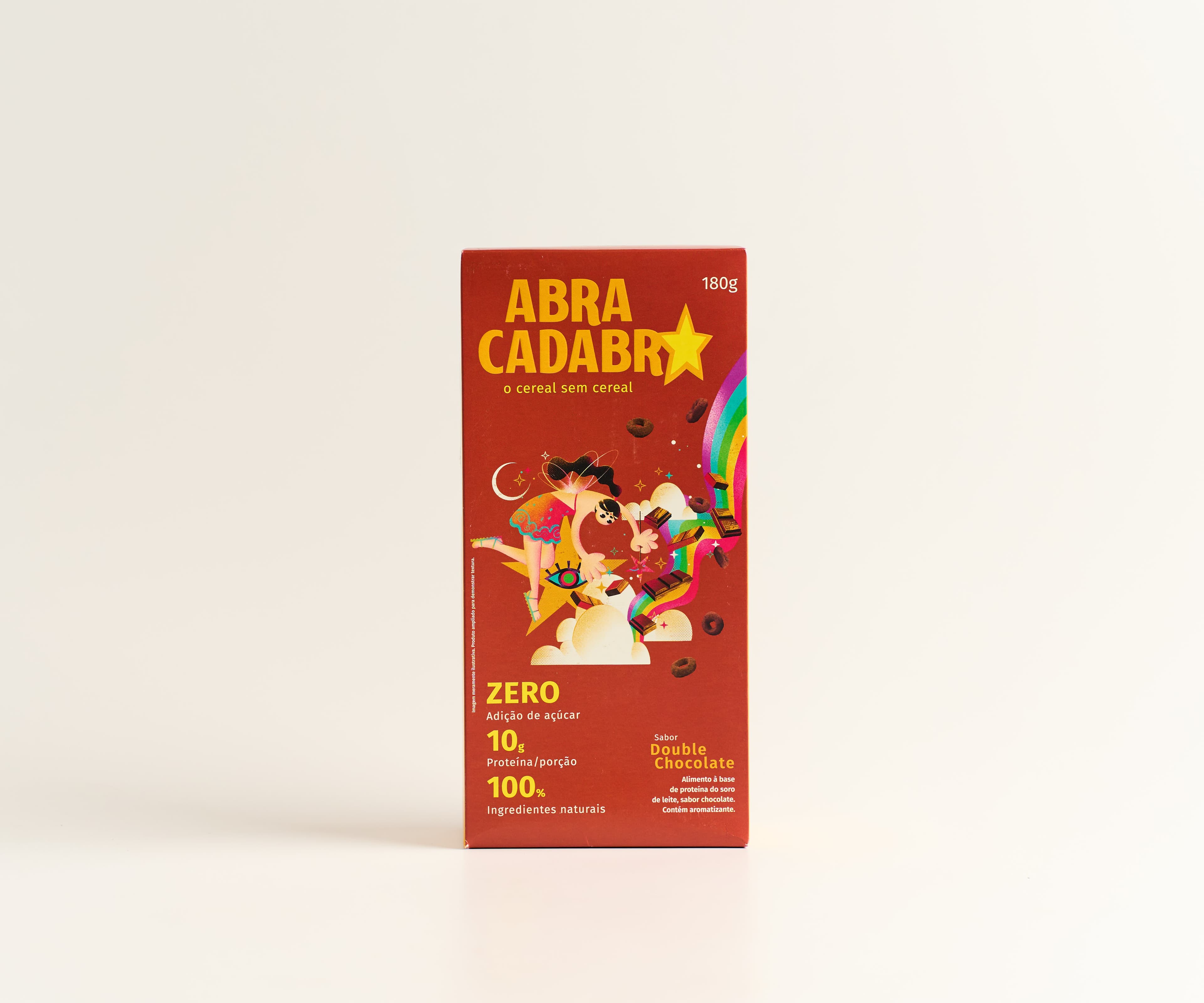 Cereal zero Abra Cadabra sabor double chocolate 180g