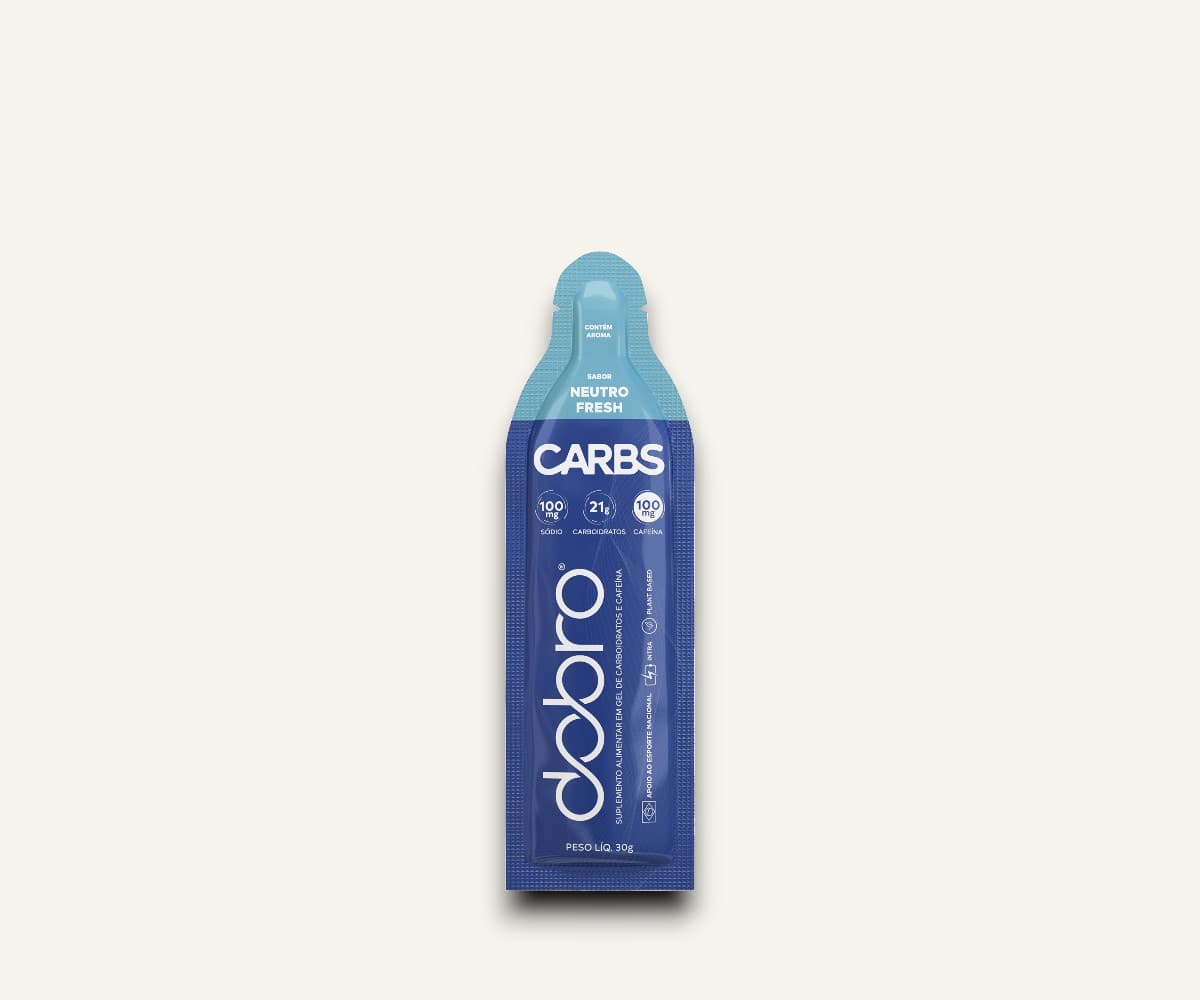 Carbs Gel sabor Neutro Fresh com cafeína 30g