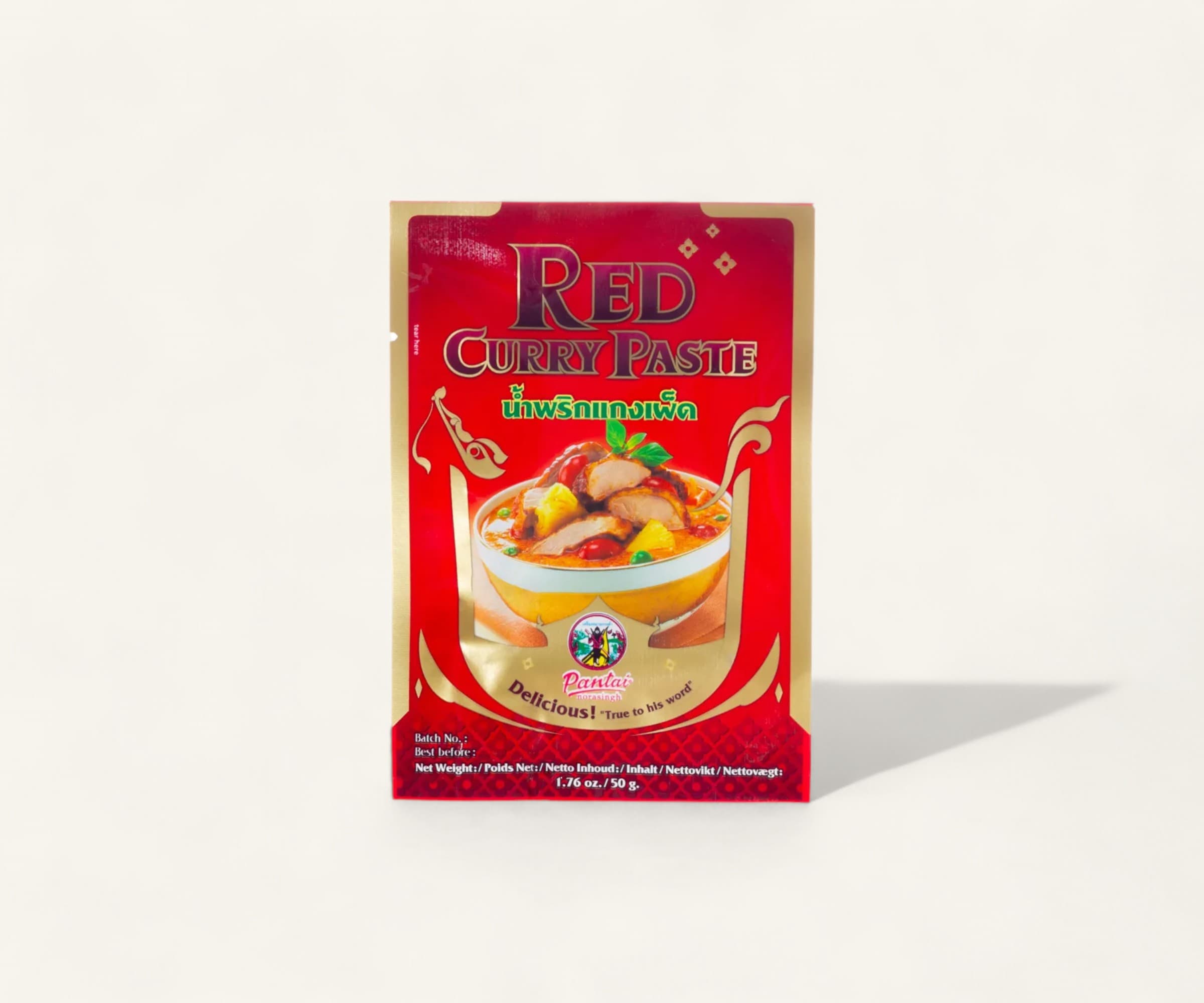 Pasta de curry vermelho Pantai 50g